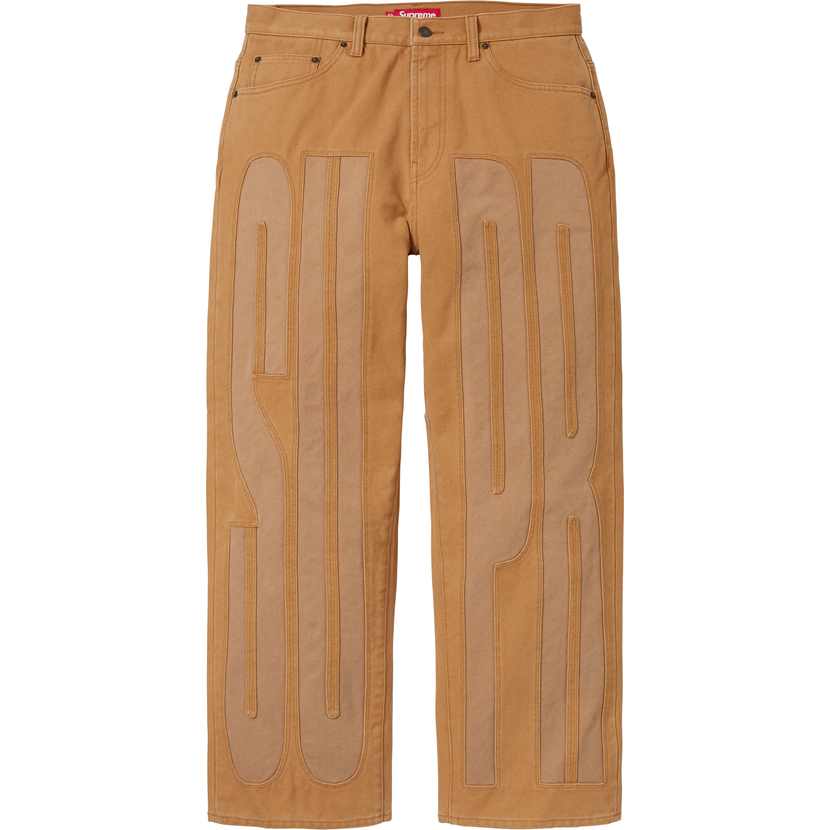 Inset Spellout Baggy Jean