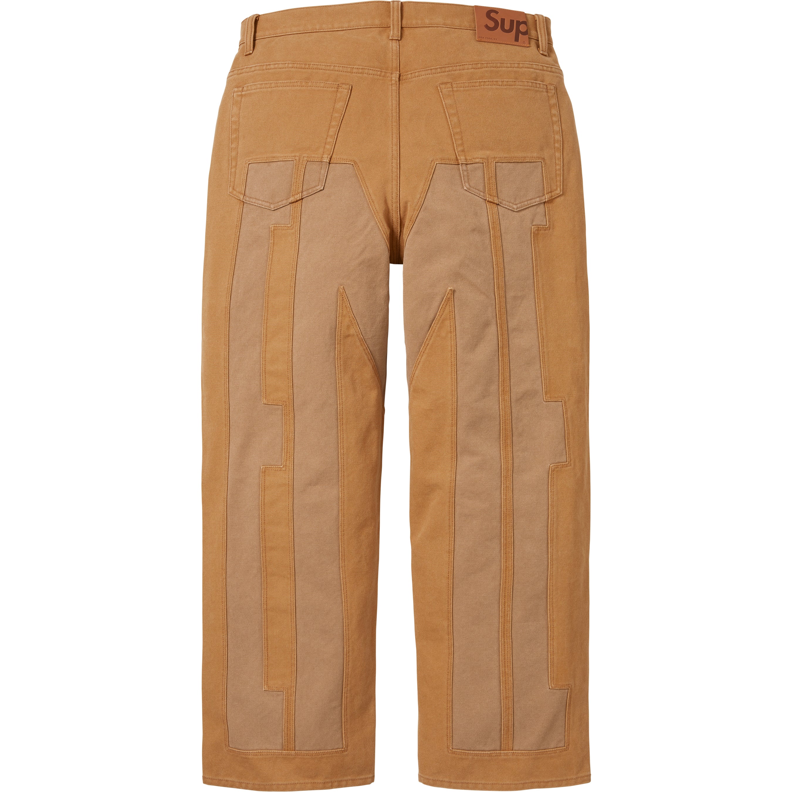 Inset Spellout Baggy Jean