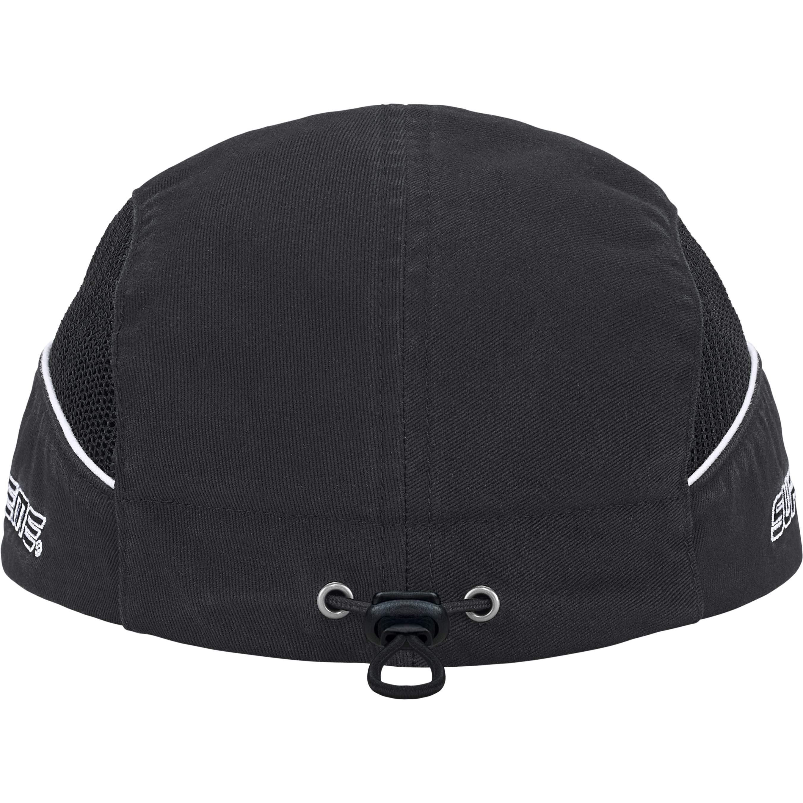 Side Mesh Piping Camp Cap