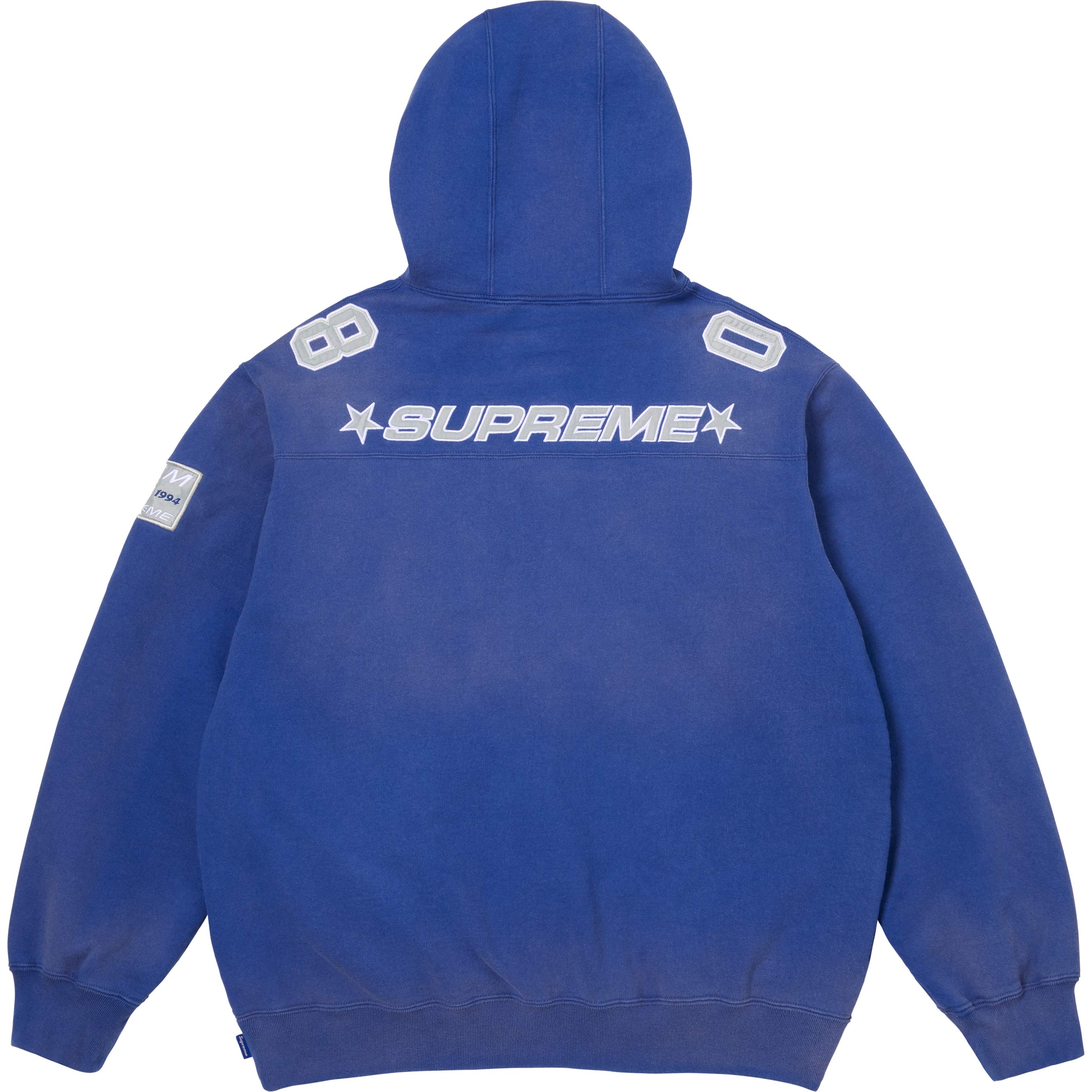 Football Jersey Hooded Sweatshirt