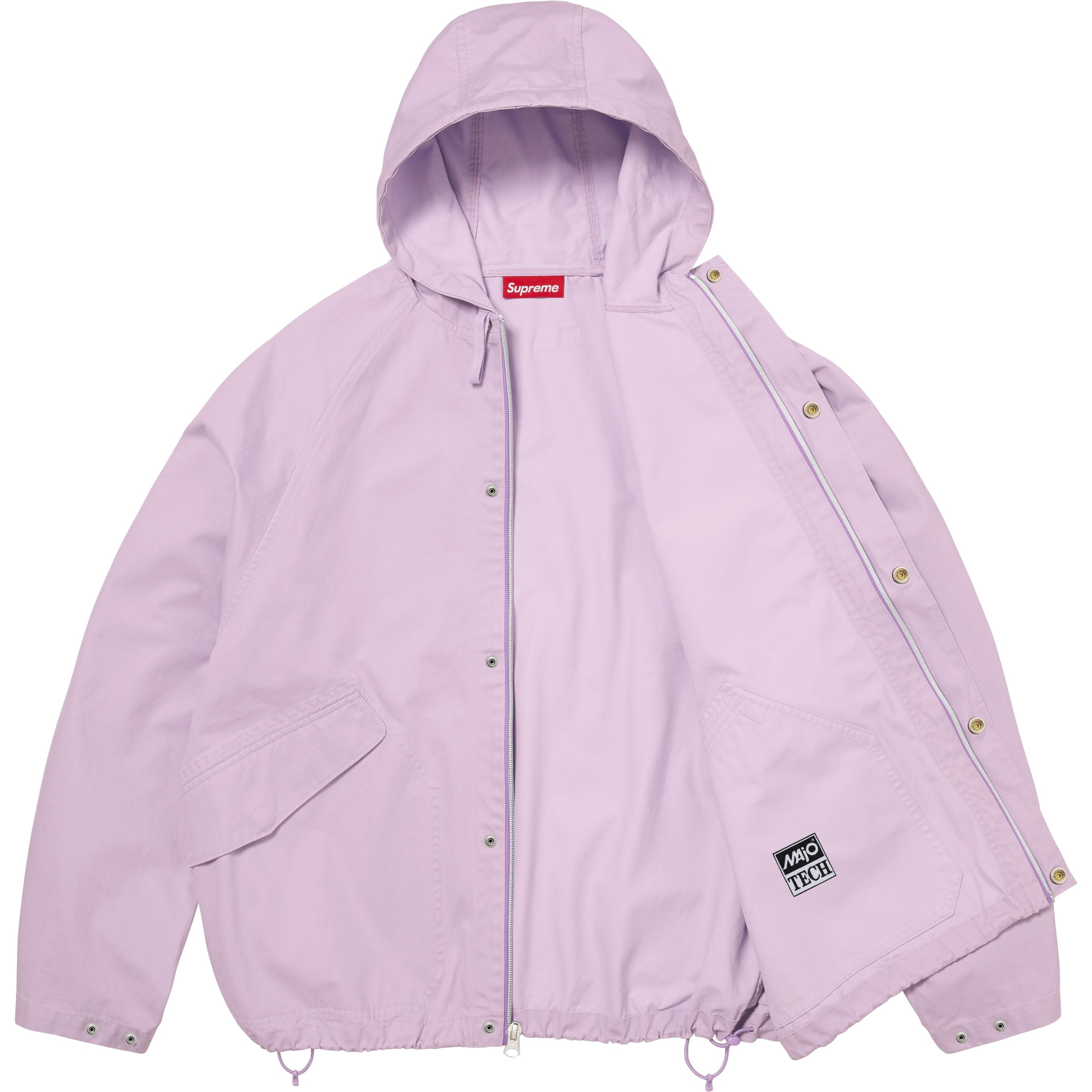Hooded Raglan Jacket