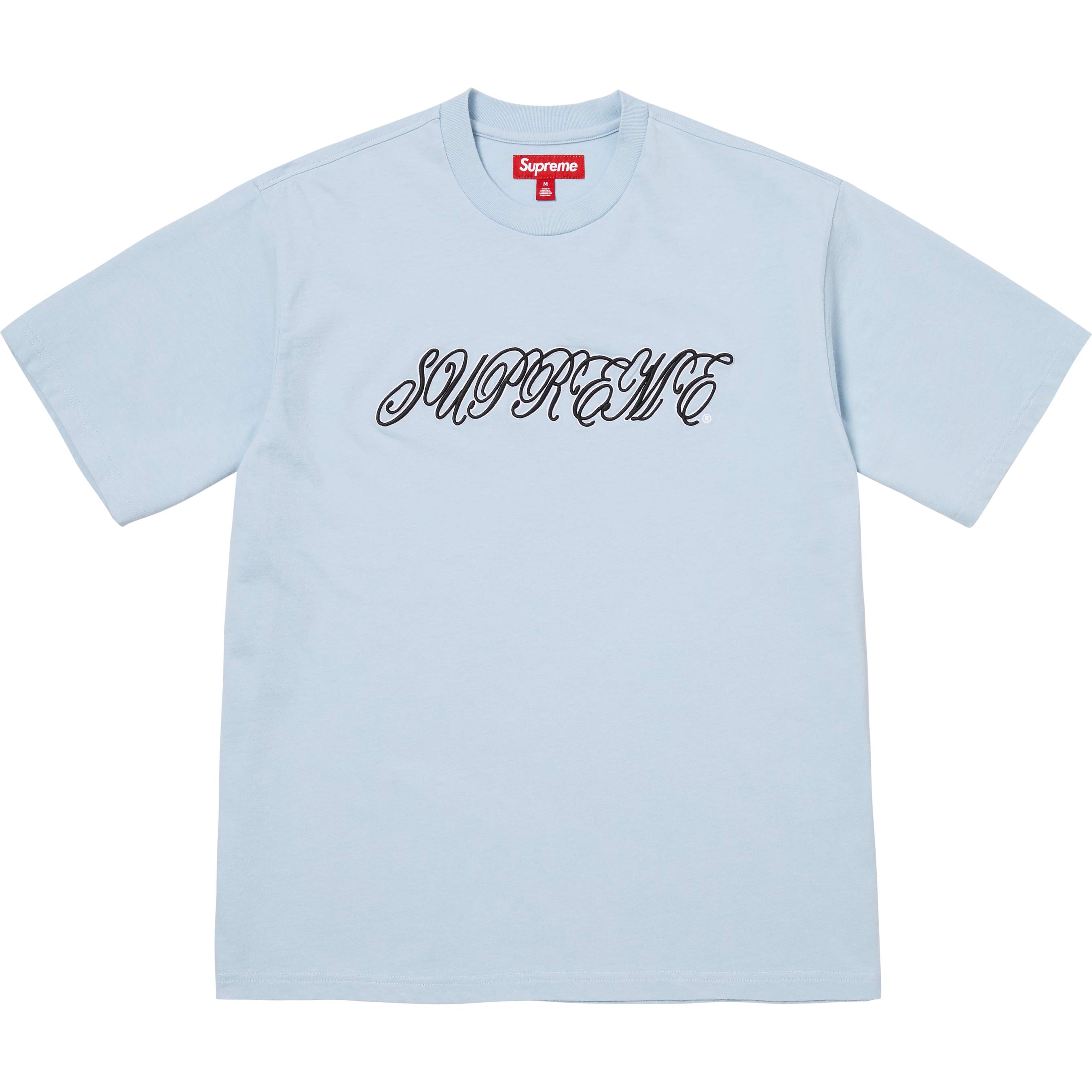 Raised Script S/S Top