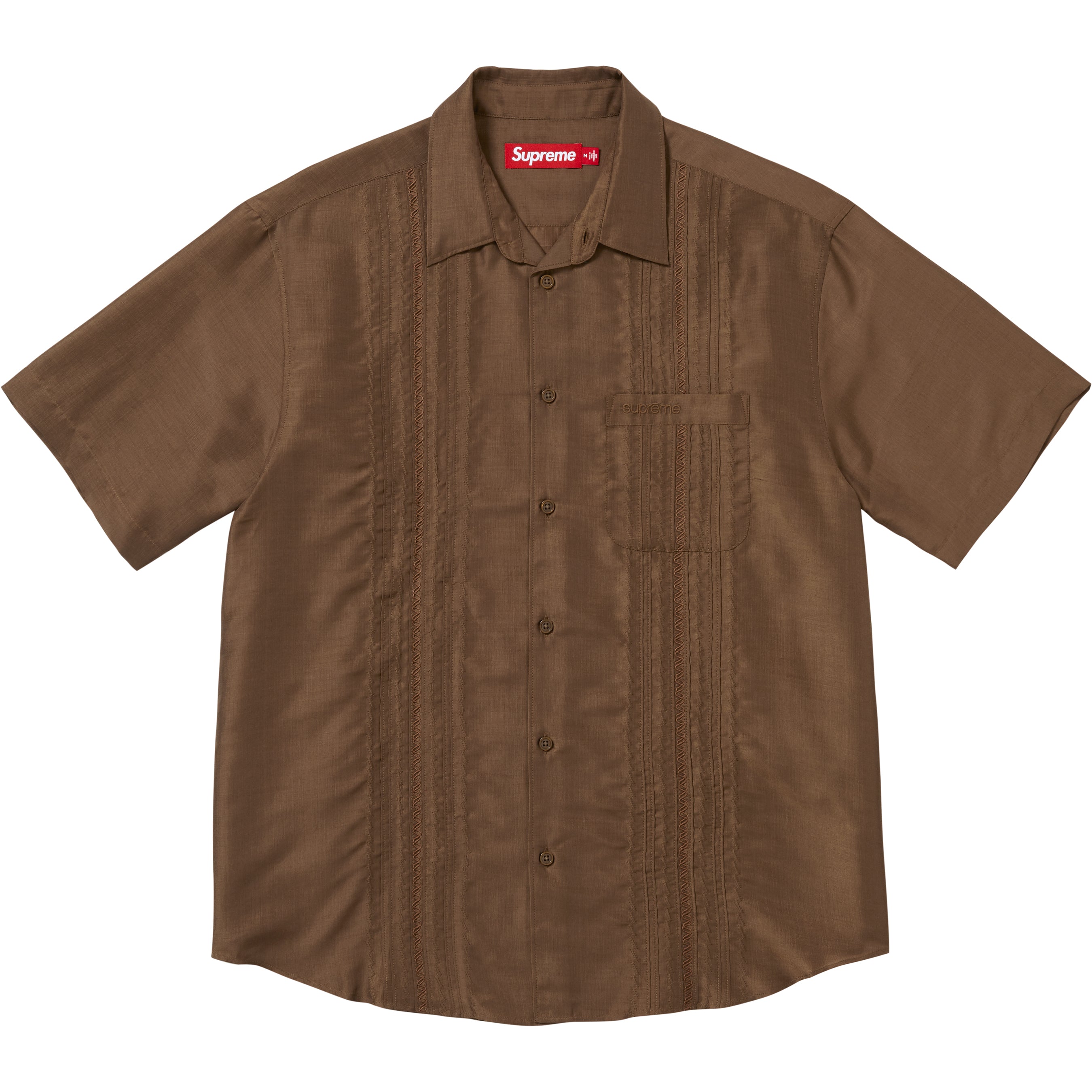 Pintuck S/S Shirt