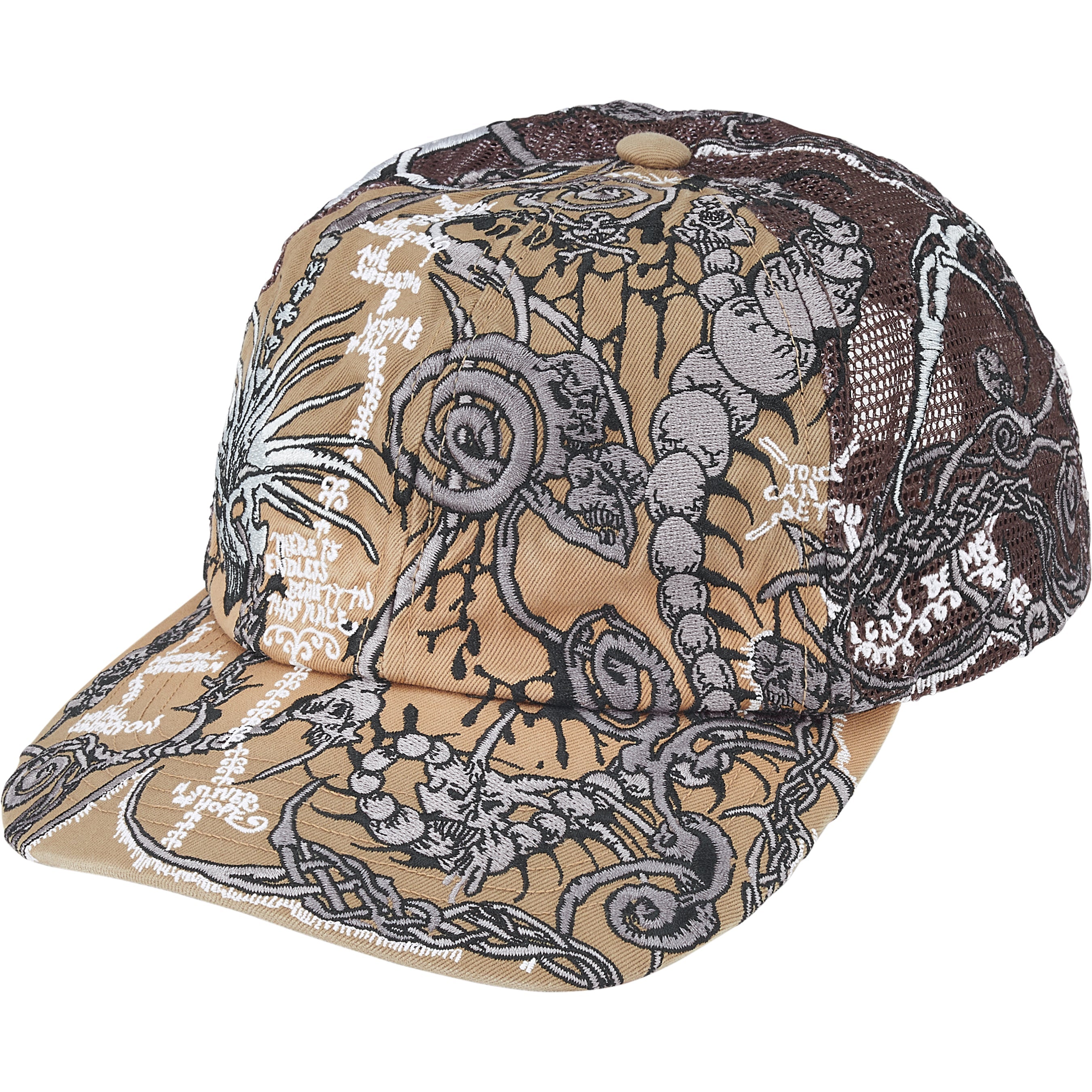 Wombat Embroidered Mesh Back 6-Panel
