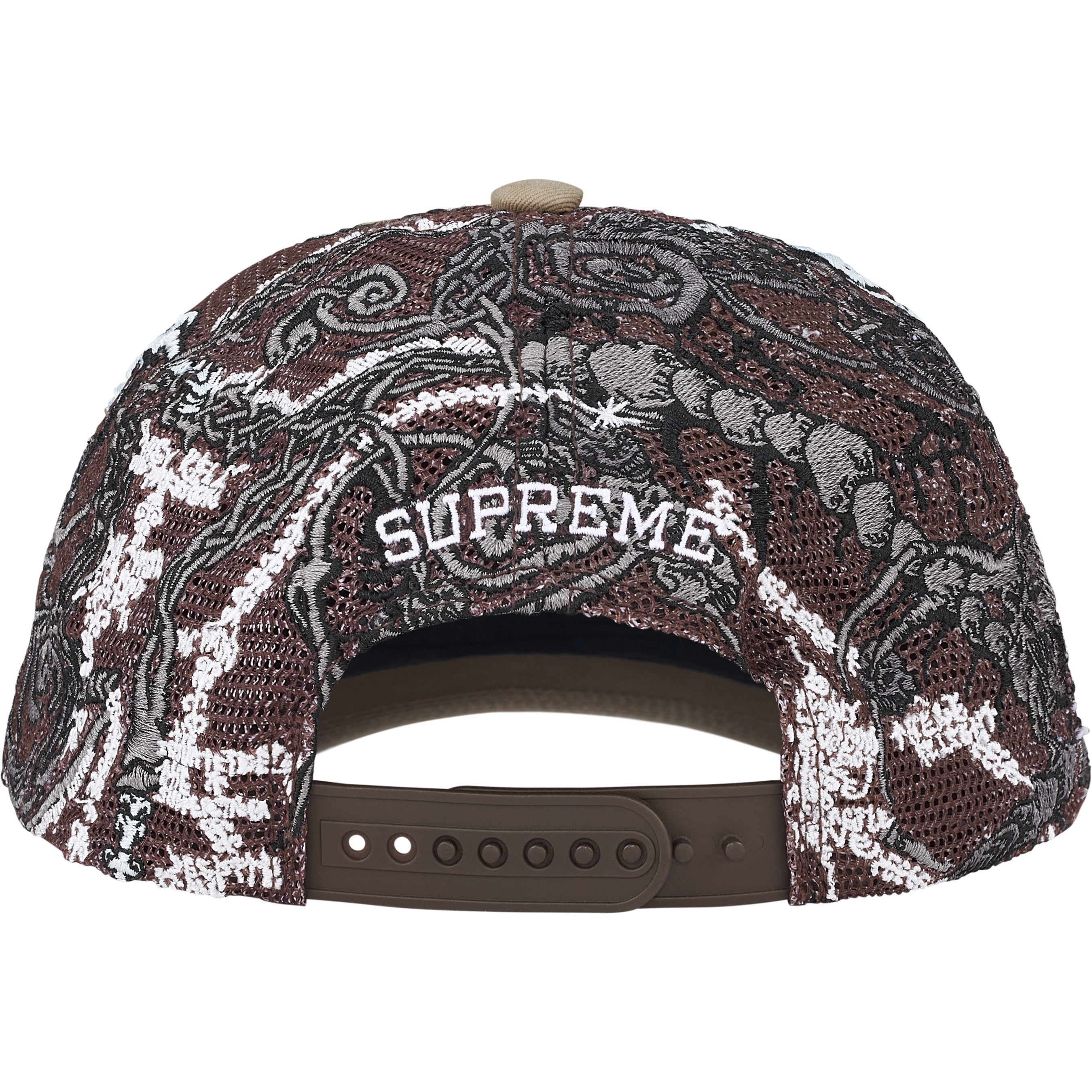 Wombat Embroidered Mesh Back 6-Panel