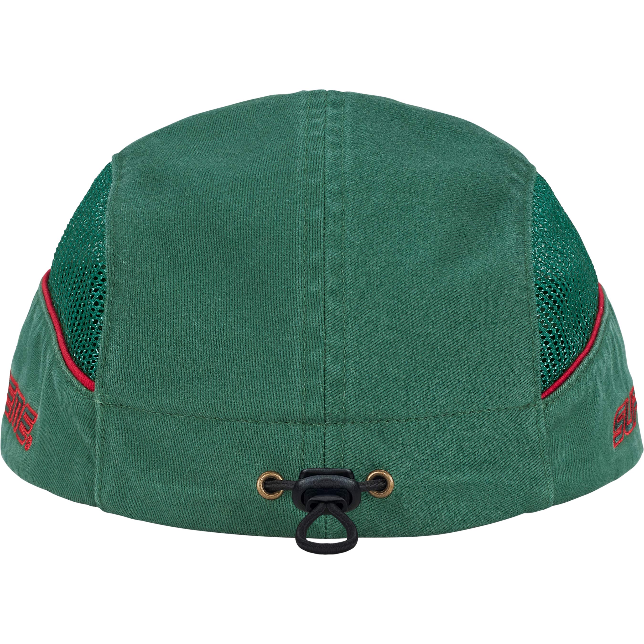 Side Mesh Piping Camp Cap