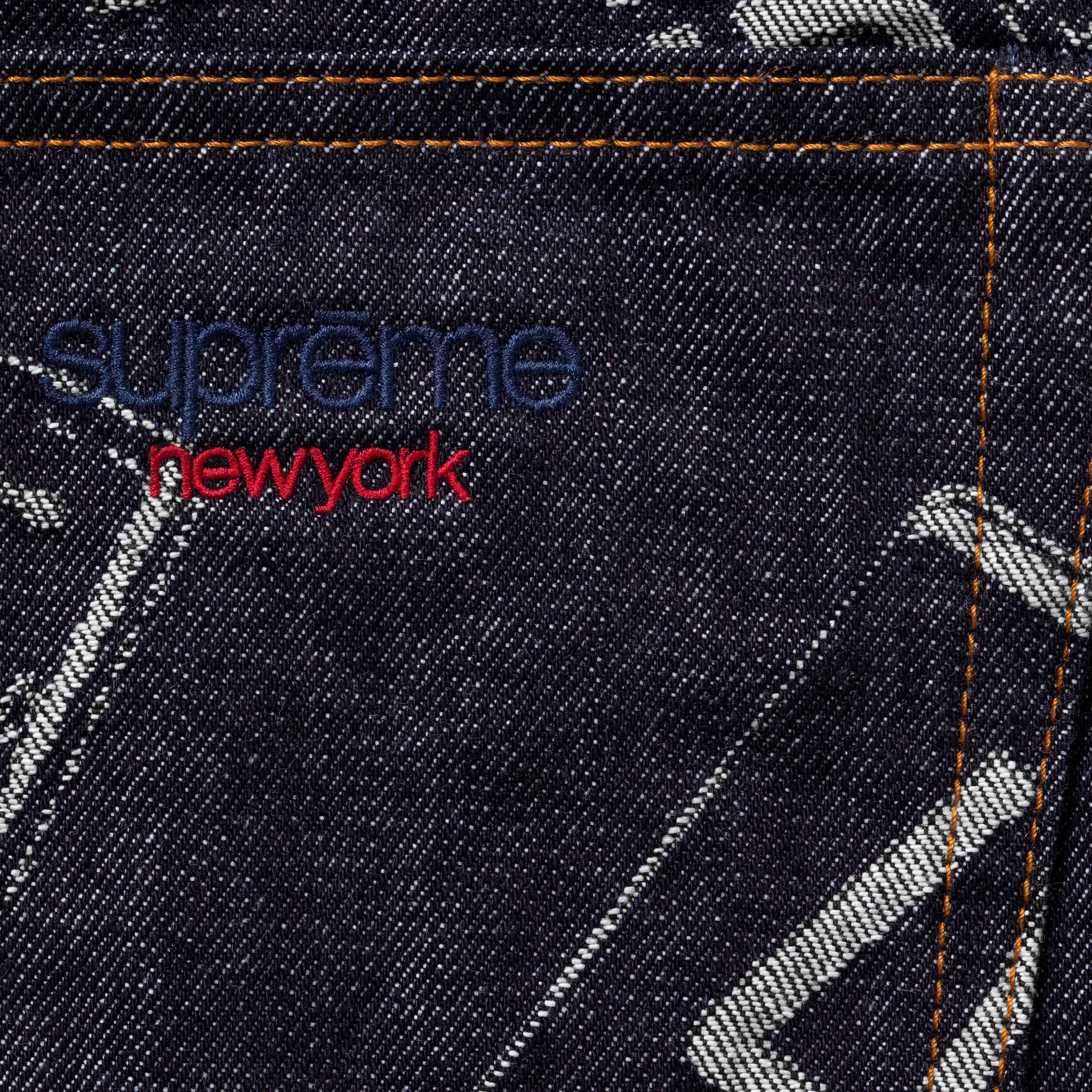 License Plate Baggy Jean
