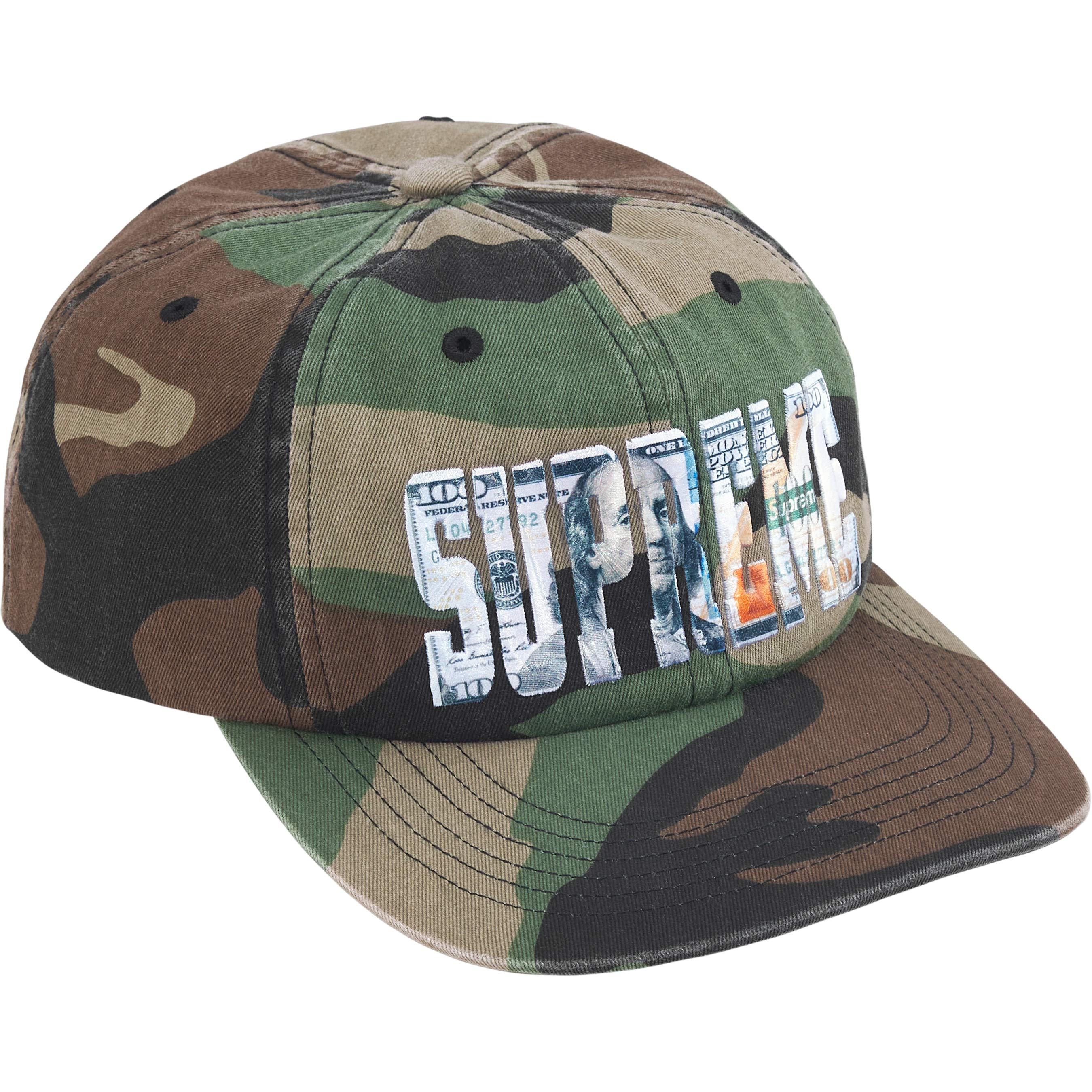 Embroidered Money Logo 6-Panel