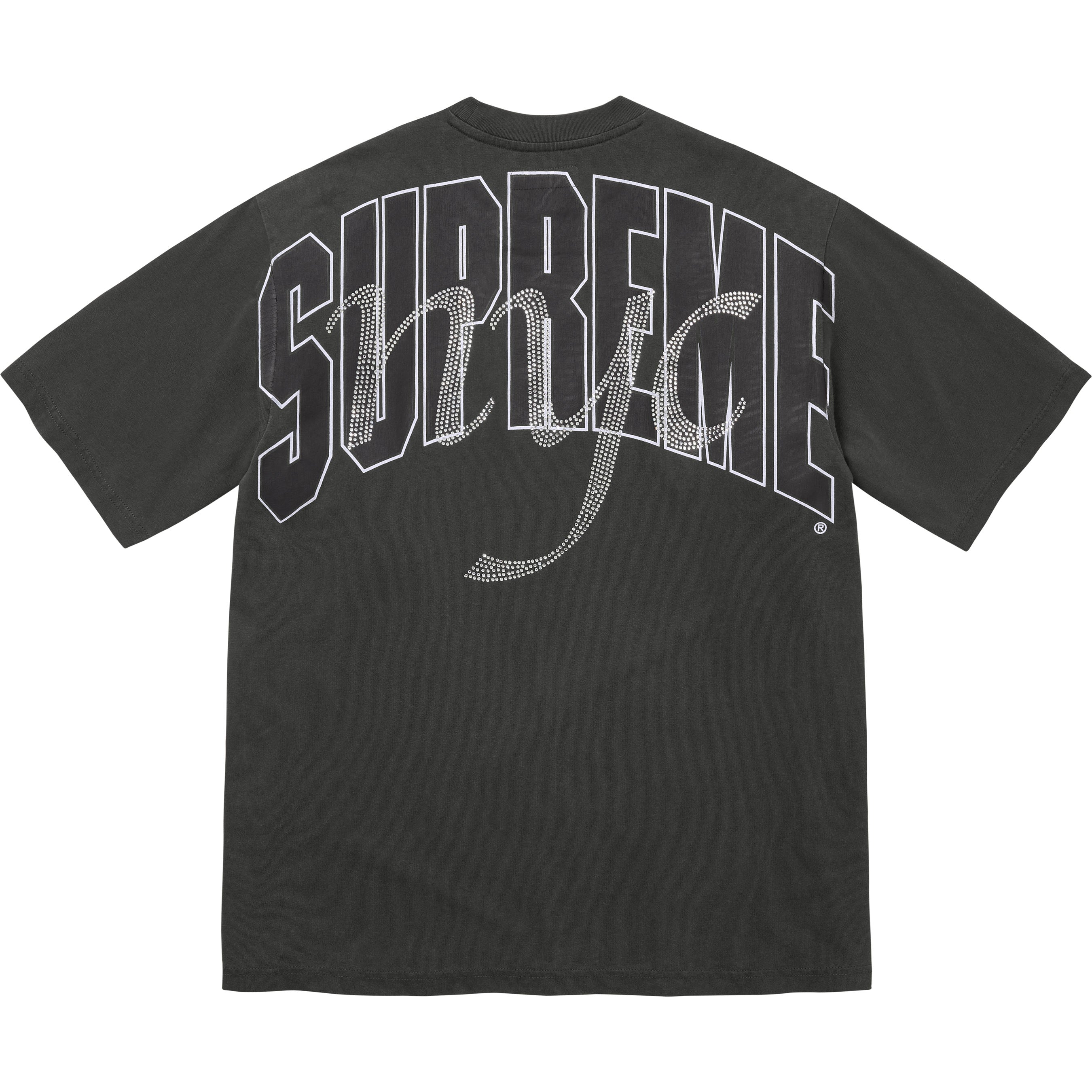Rhinestone Script S/S Top