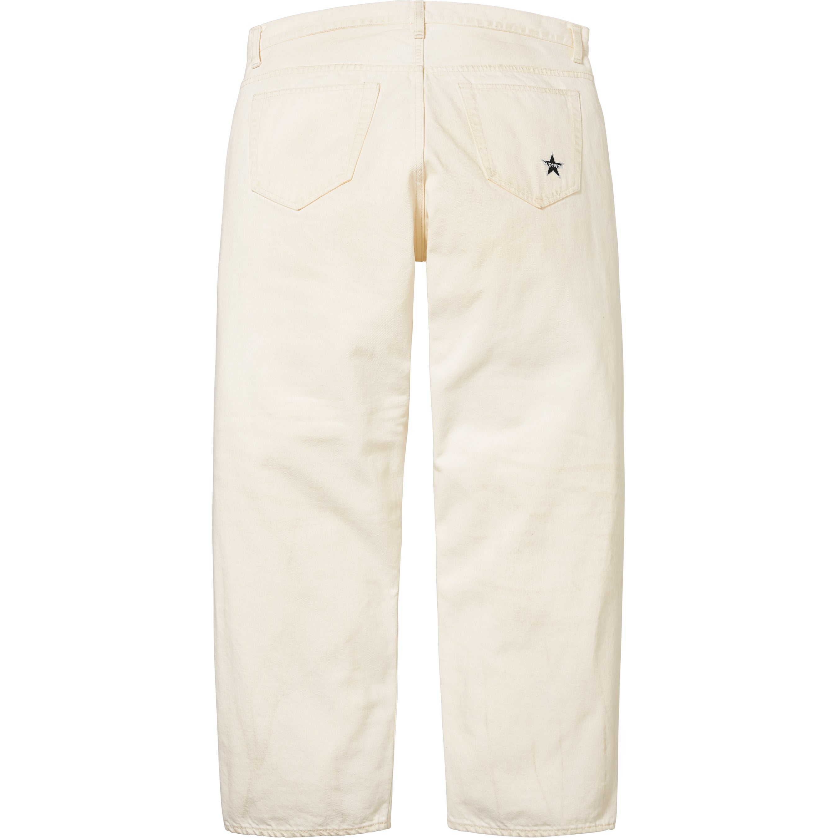 Distressed Loose Fit Selvedge Jean