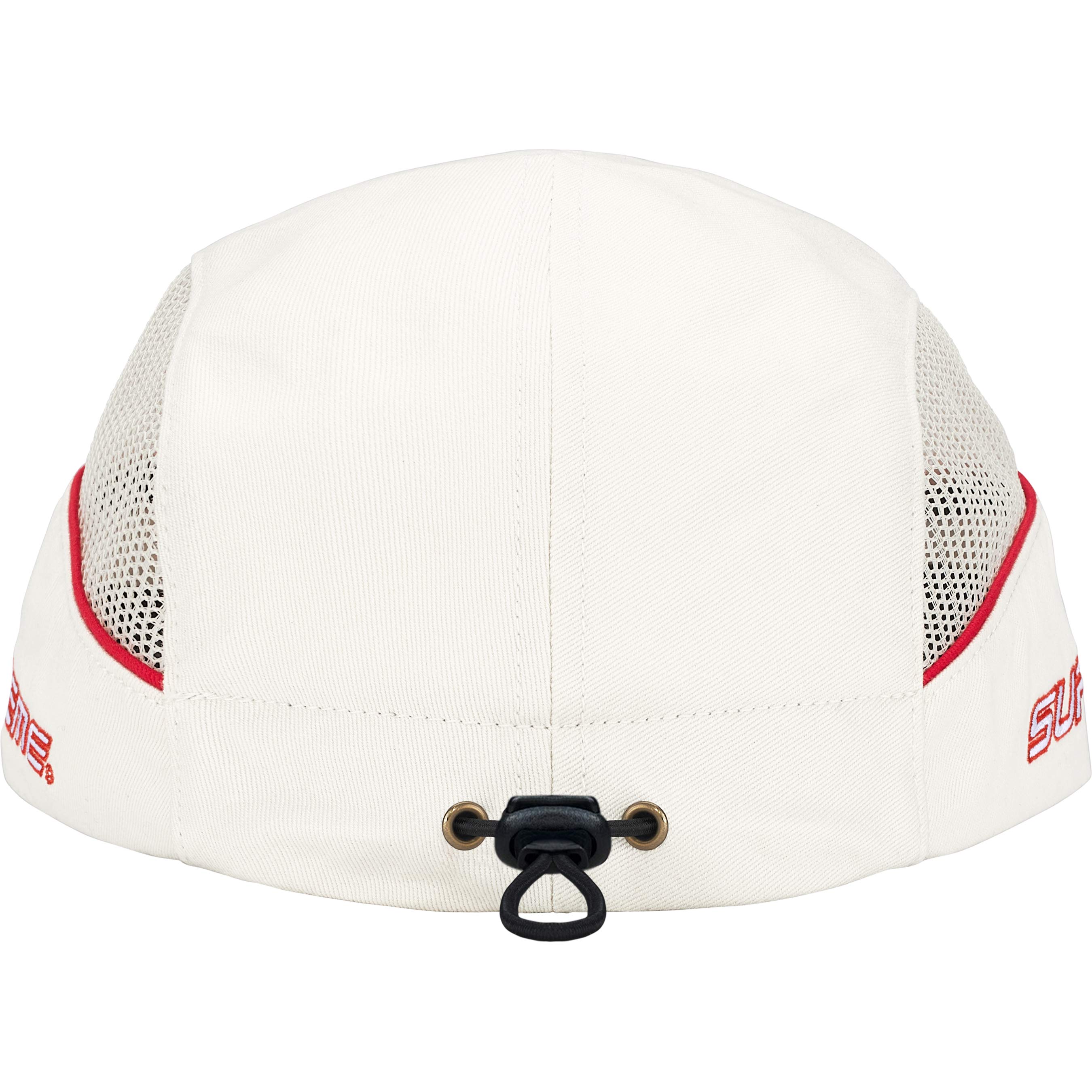Side Mesh Piping Camp Cap