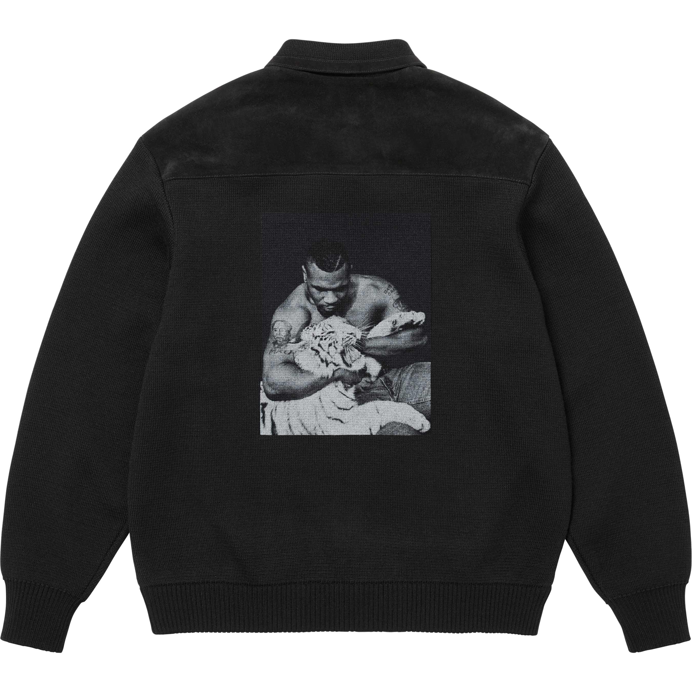Supreme®/Martine Rose® Suede Zip Up Cardigan