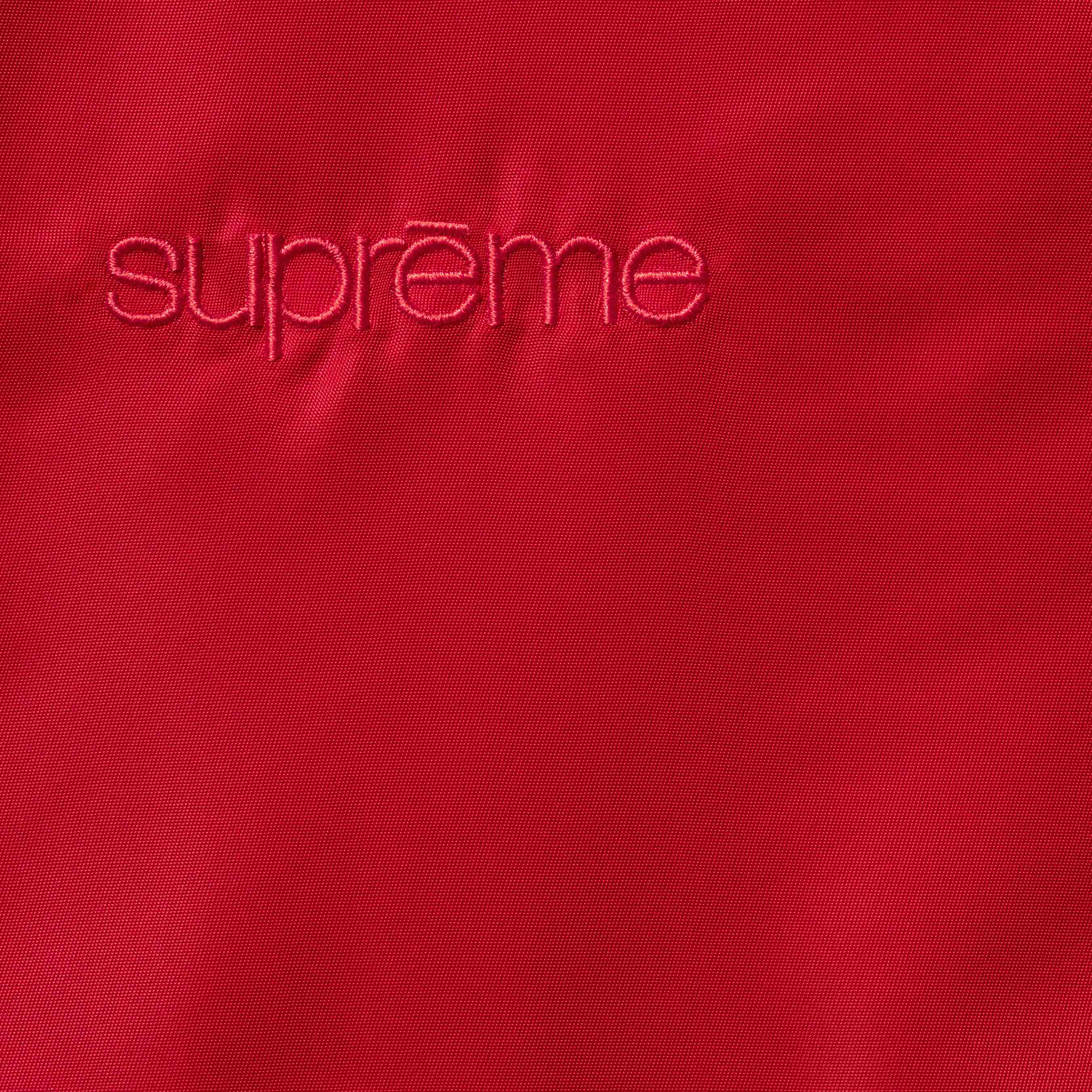 Stand Collar Lined Nylon Jacket