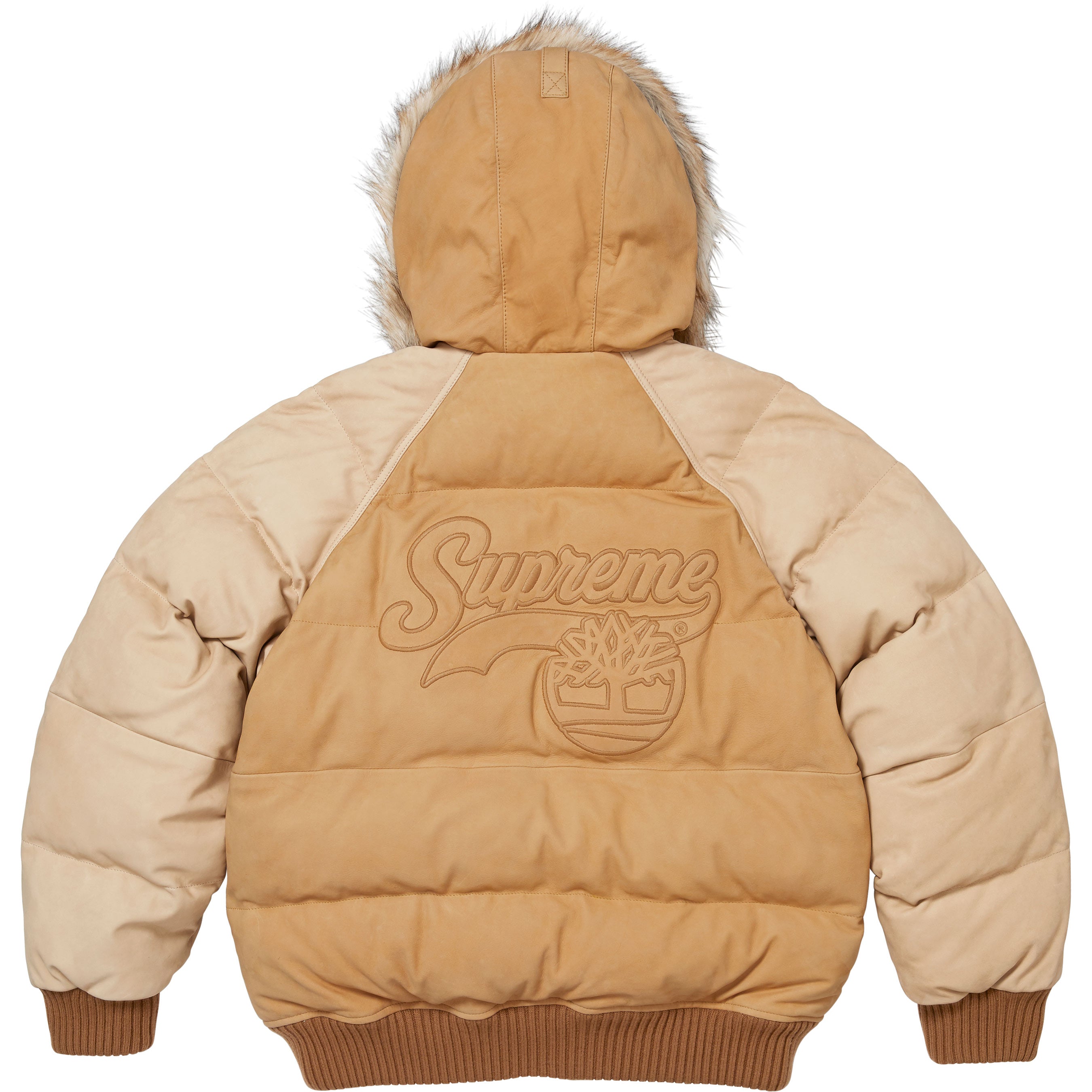 Supreme®/Timberland® Suede Puffer Jacket