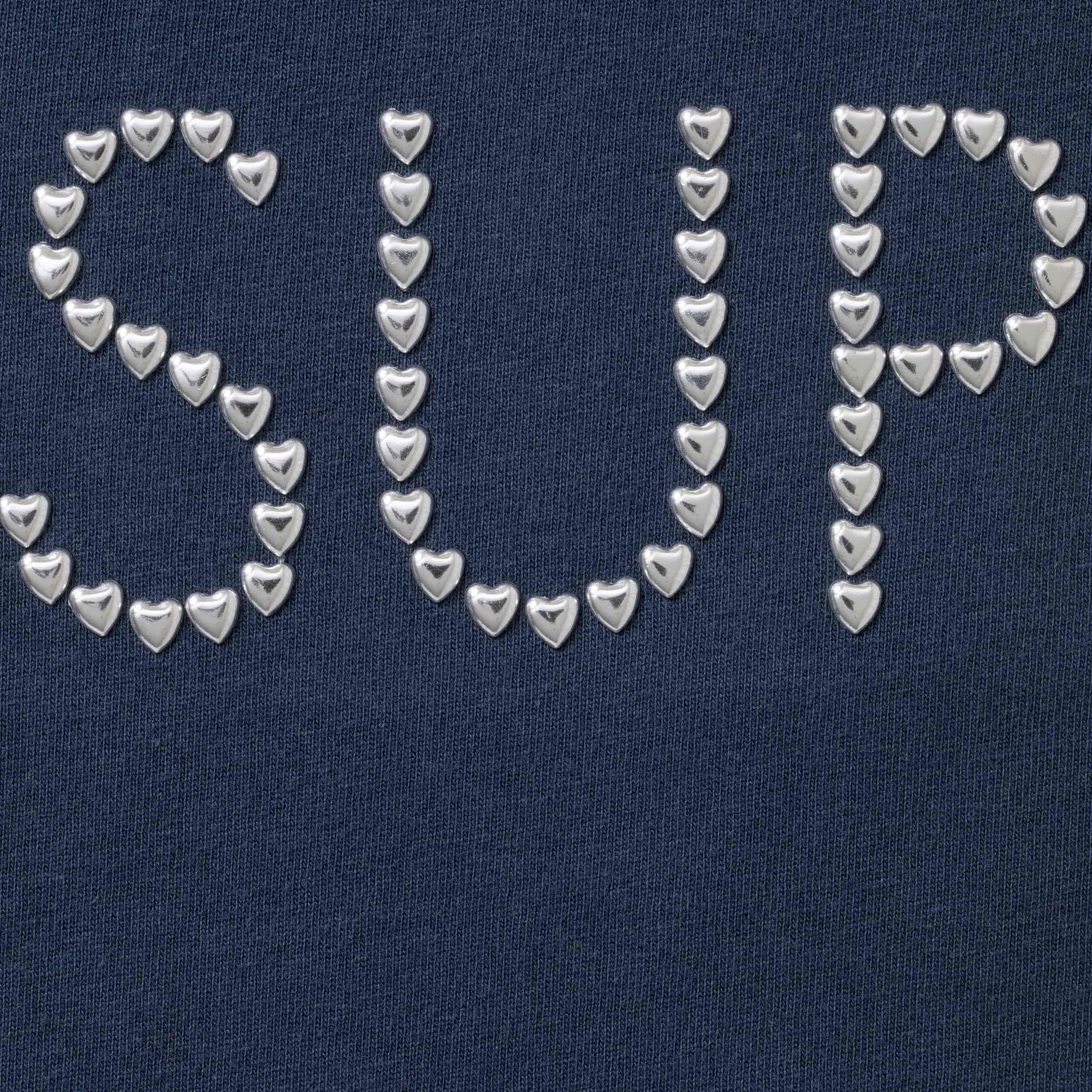 Hearts Studded S/S Top