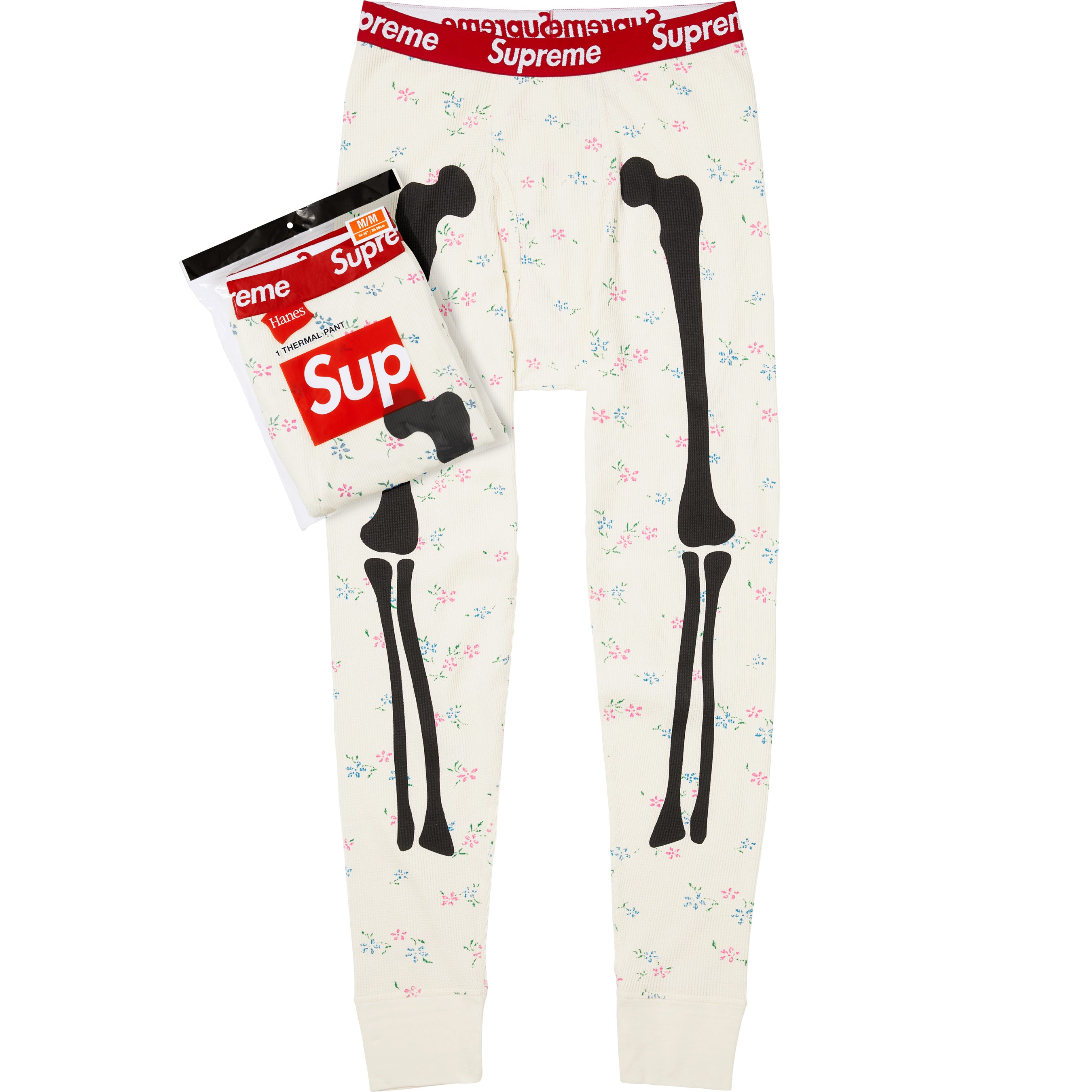 Supreme®/Hanes® Bones Thermal Pant (1 Pack)