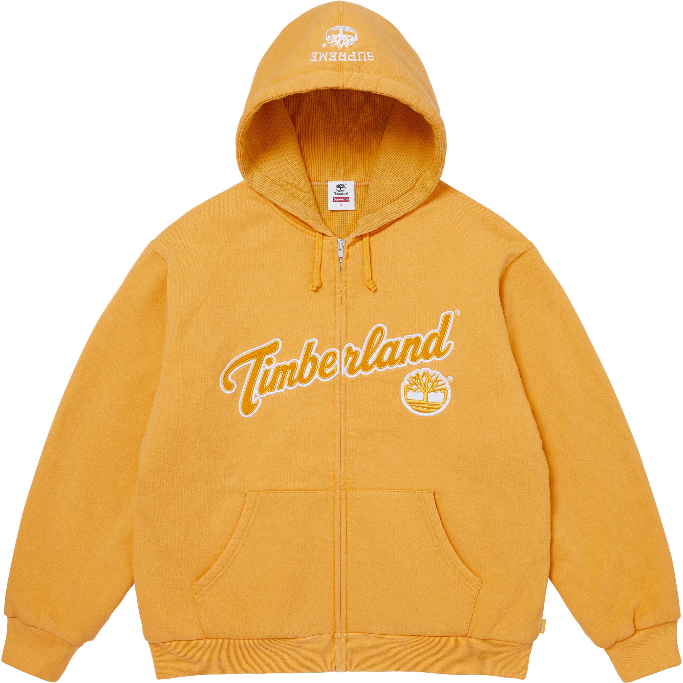 Supreme®/Timberland® Thermal Lined Zip Up Hooded Sweatshirt