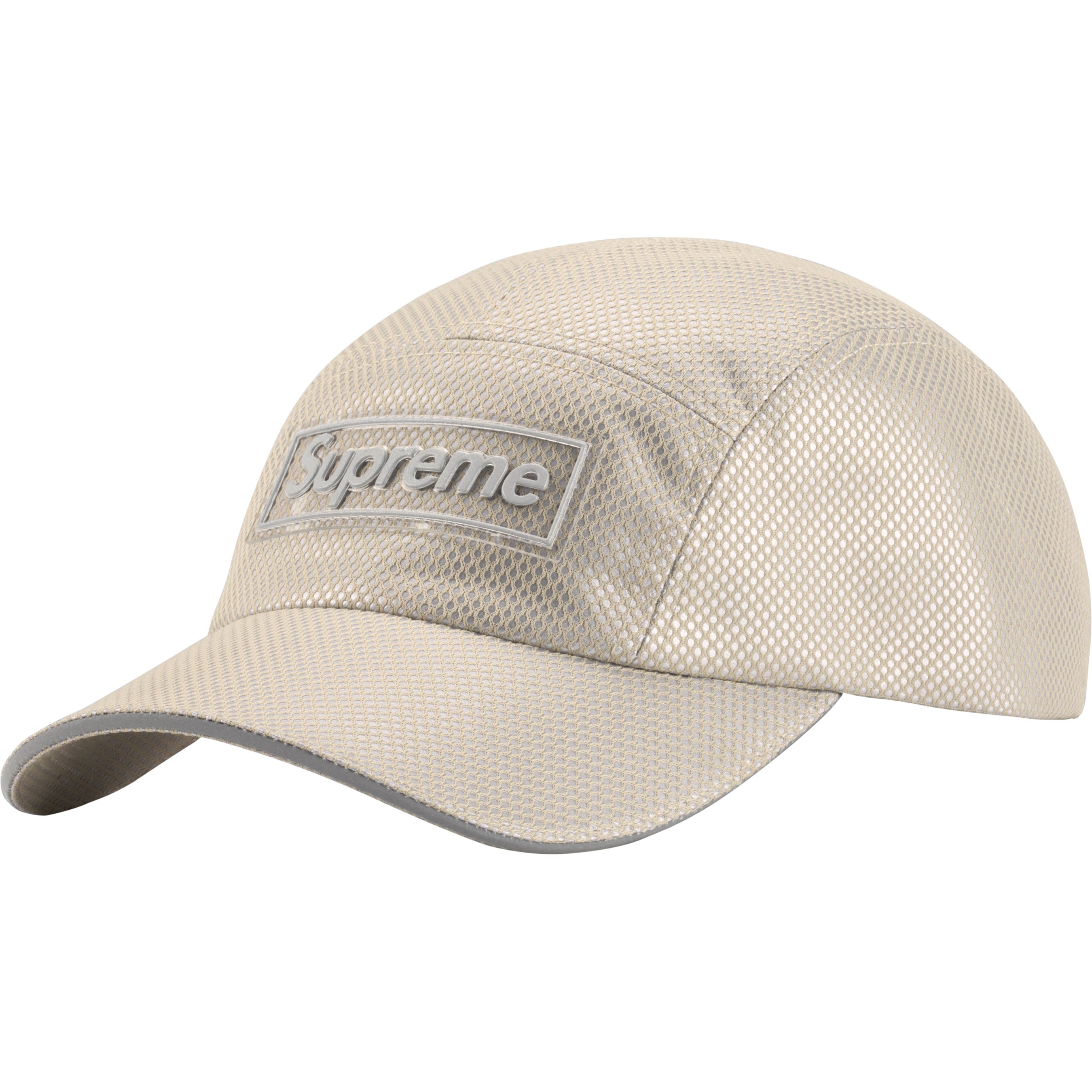 Metallic Mesh Camp Cap