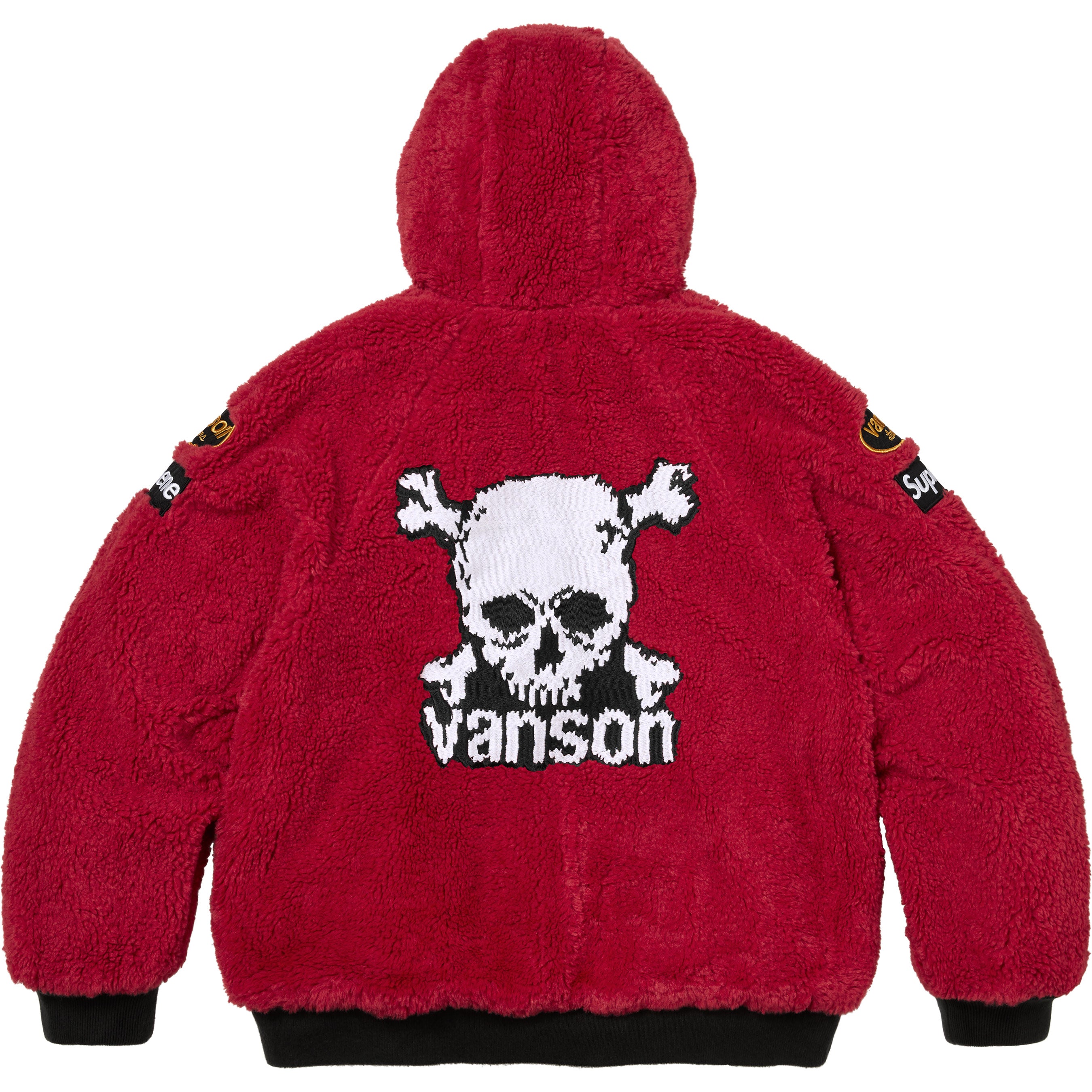 Supreme®/Vanson Leathers® Reversible Quilted Hooded Jacket