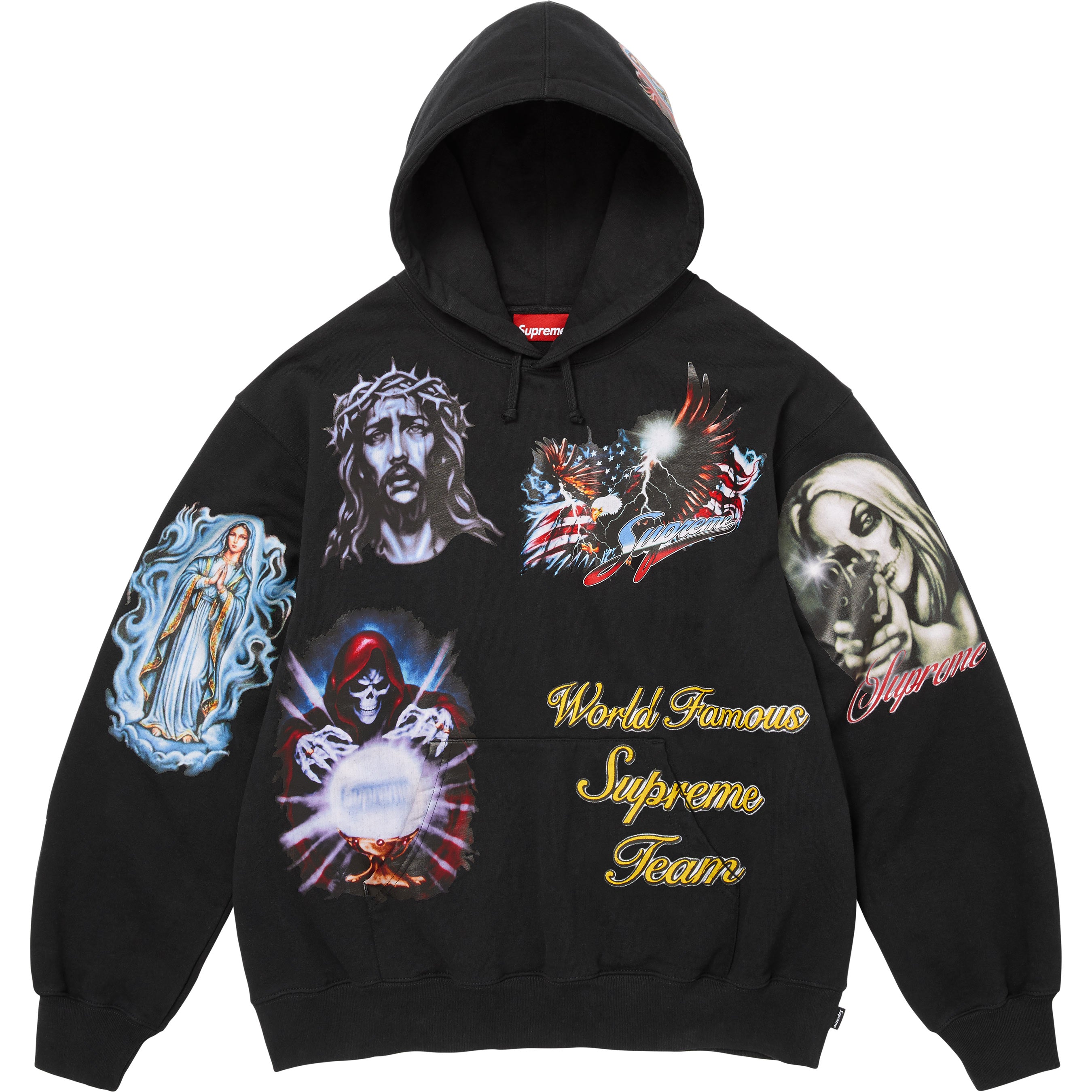 Stickers Hooded Sweatshirt
