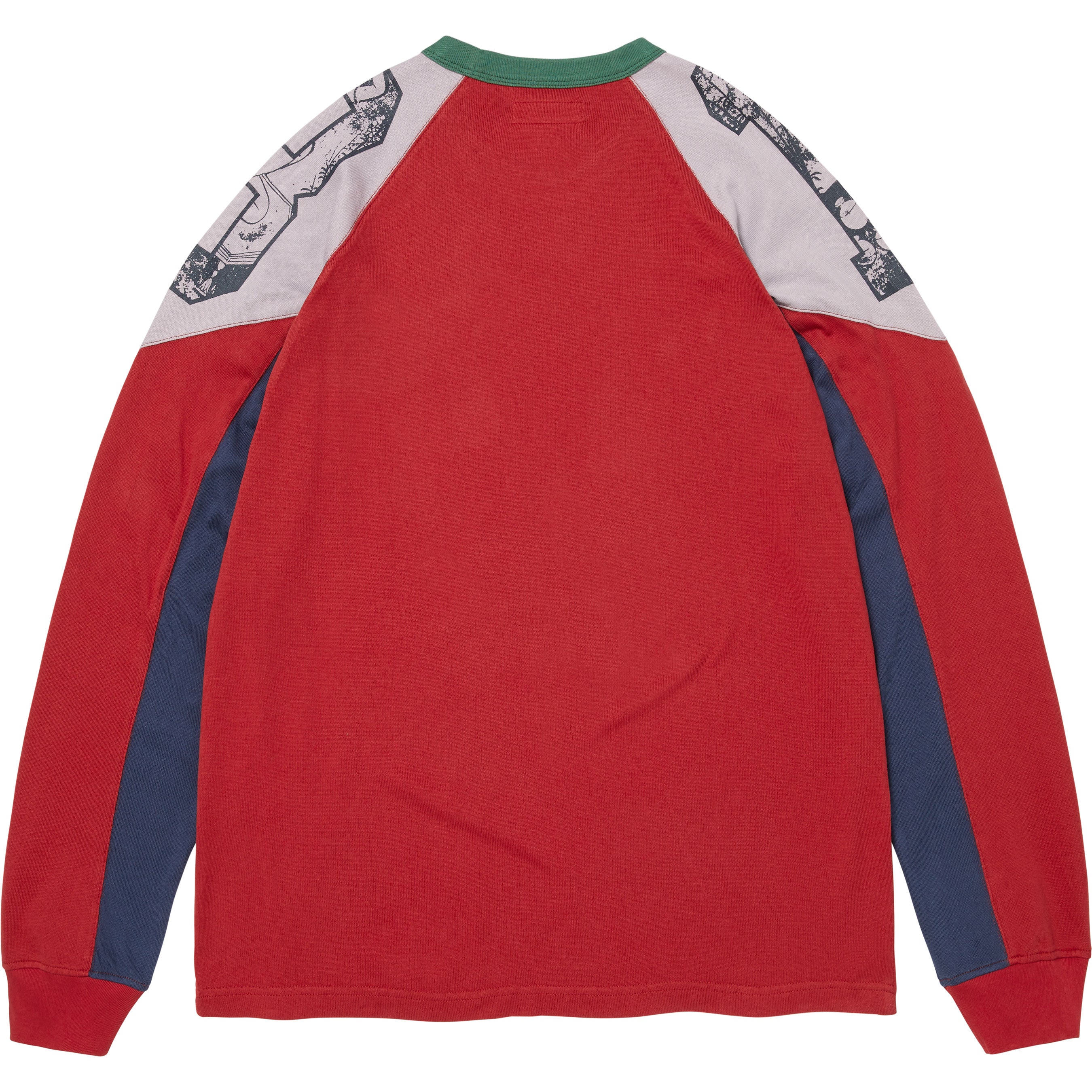 Paneled Raglan L/S Top