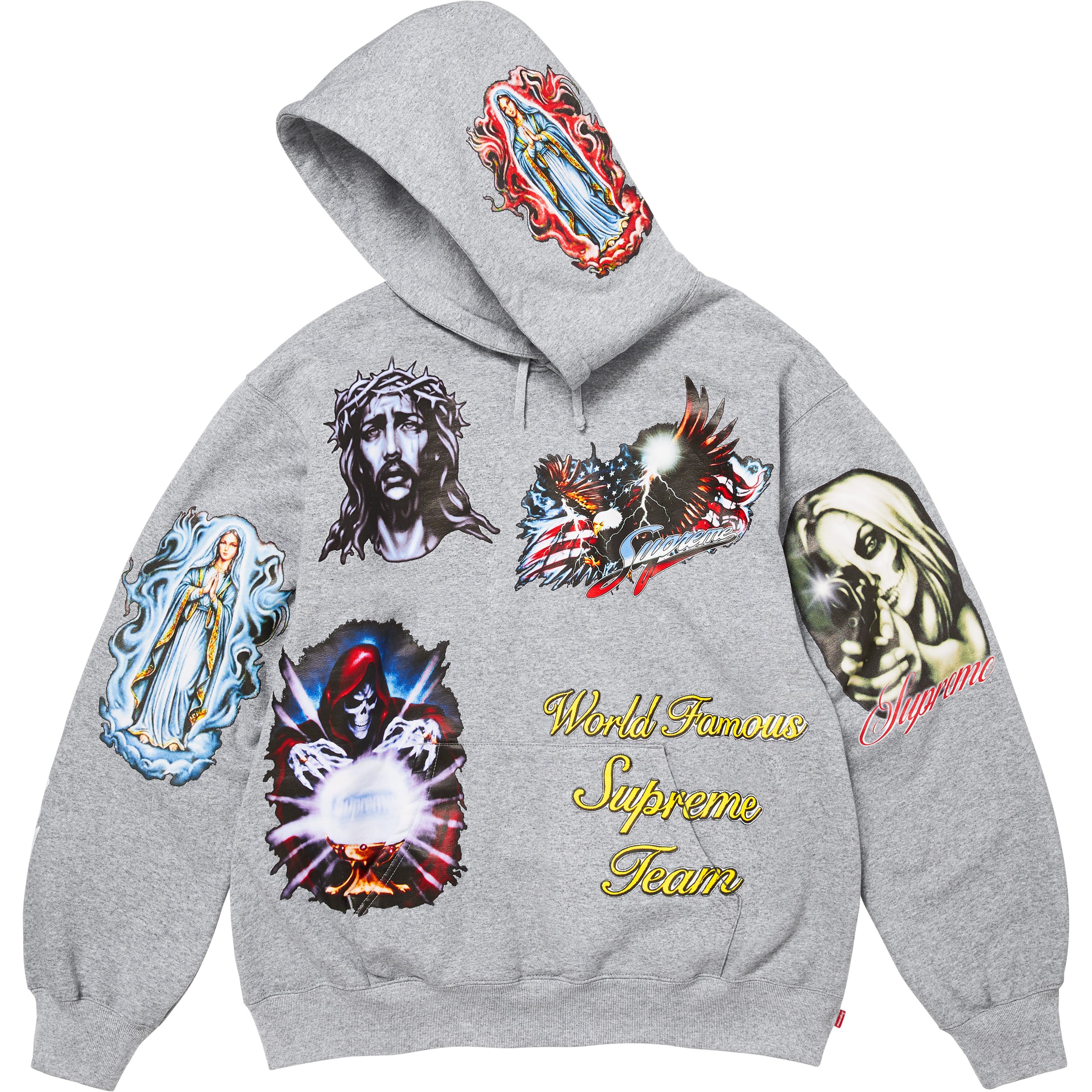 Stickers Hooded Sweatshirt