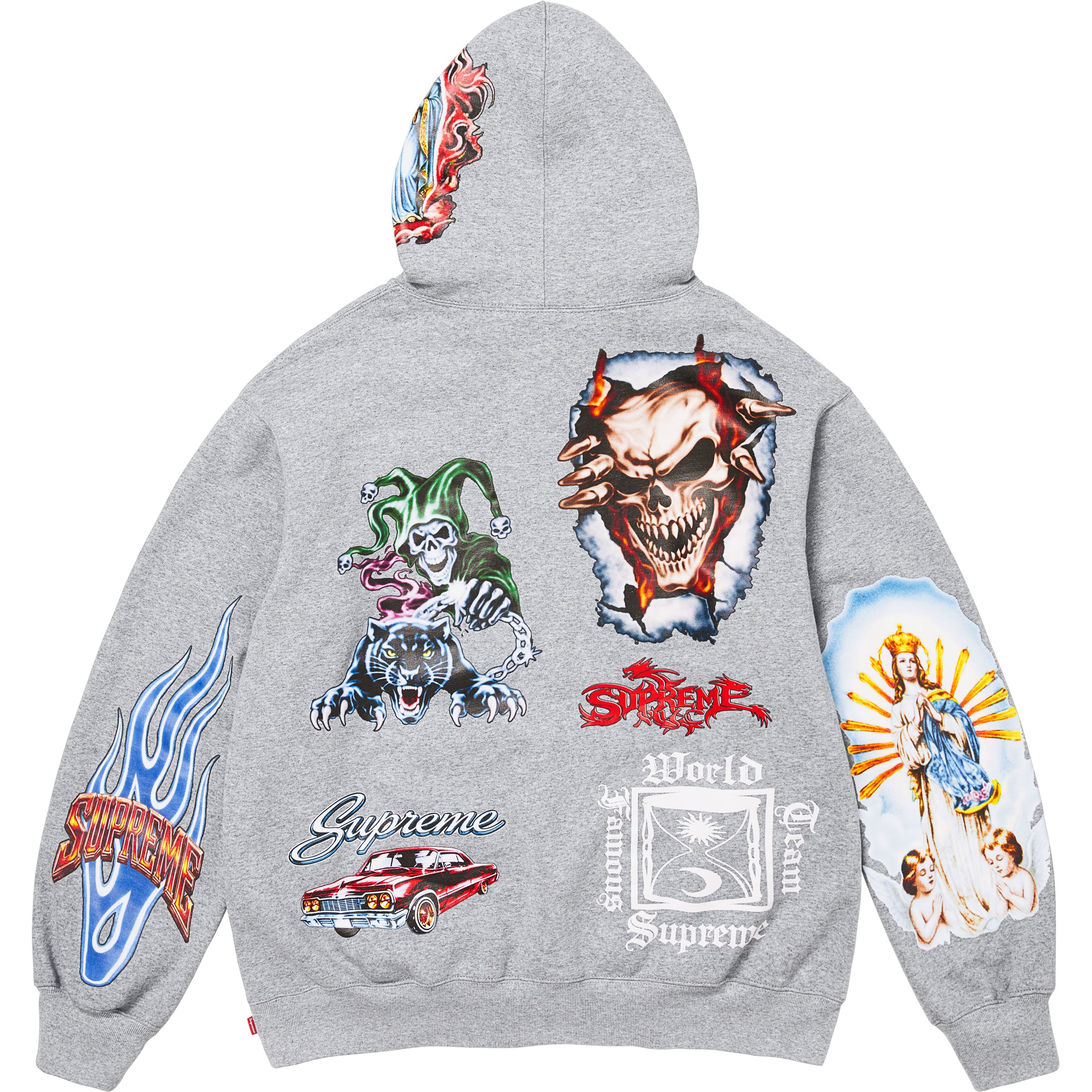Stickers Hooded Sweatshirt