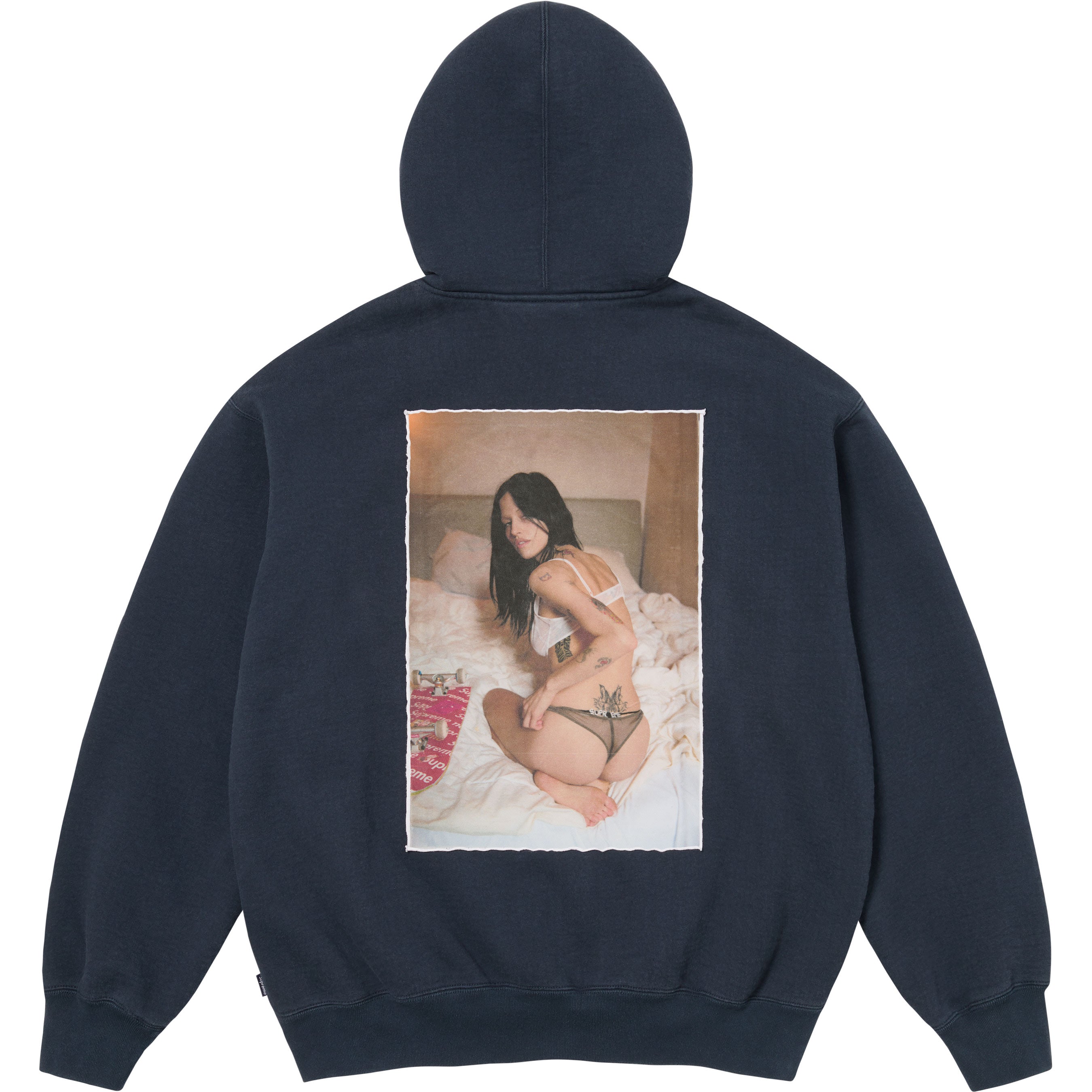 Supreme/Larry Clark Zip Up Hooded Sweatshirt