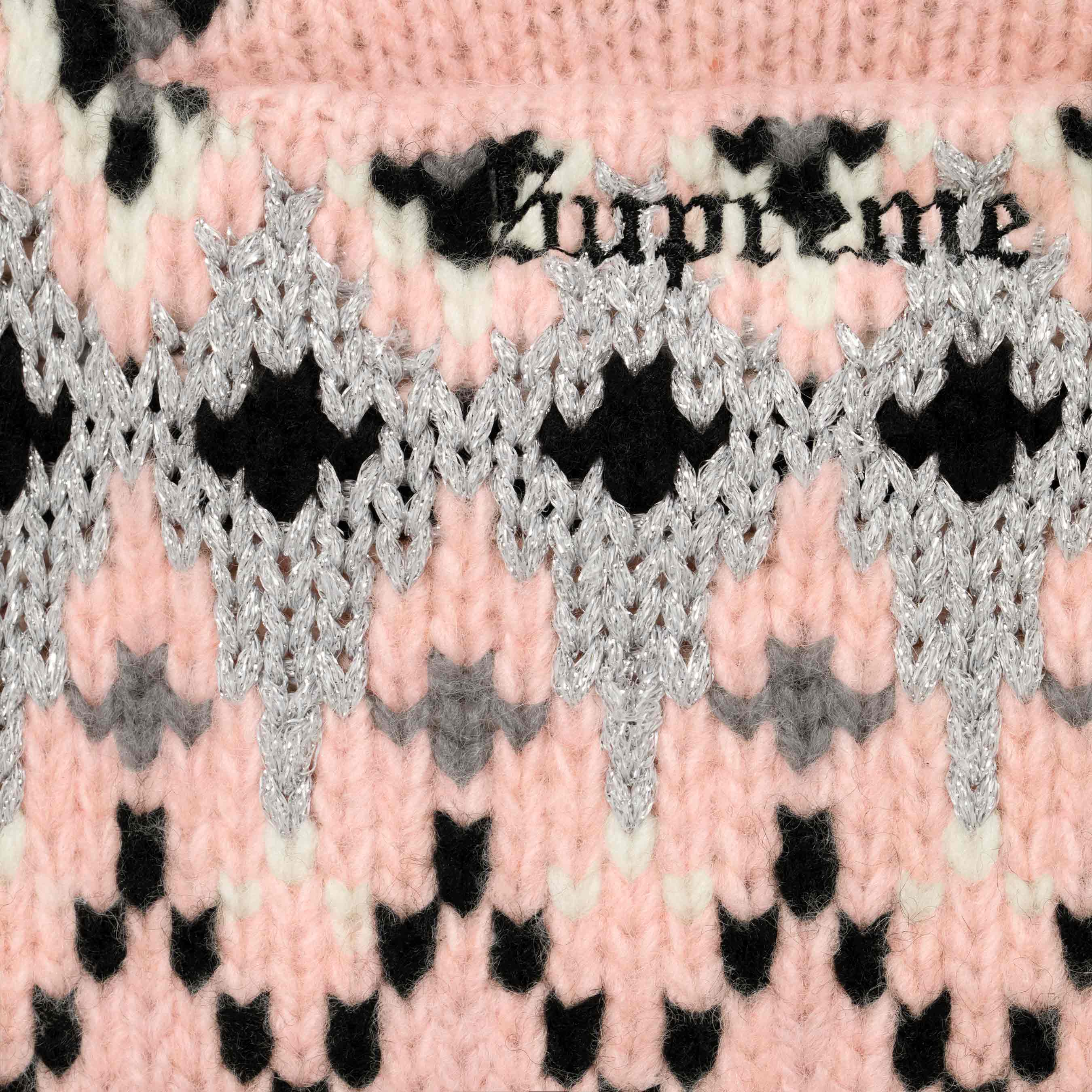 Metallic Fair Isle Cardigan