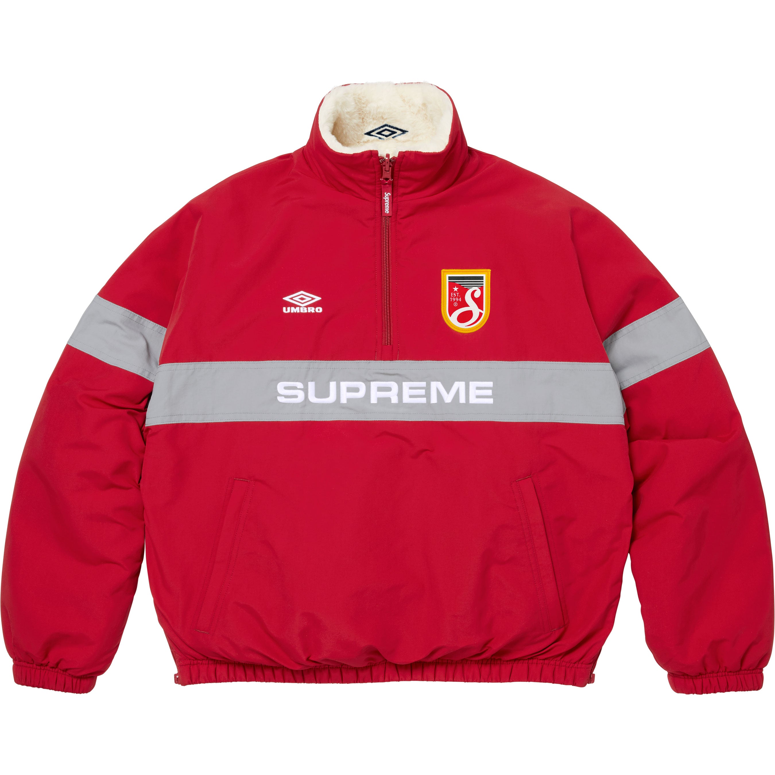 Supreme®/Umbro® Reversible Faux Fur Pullover
