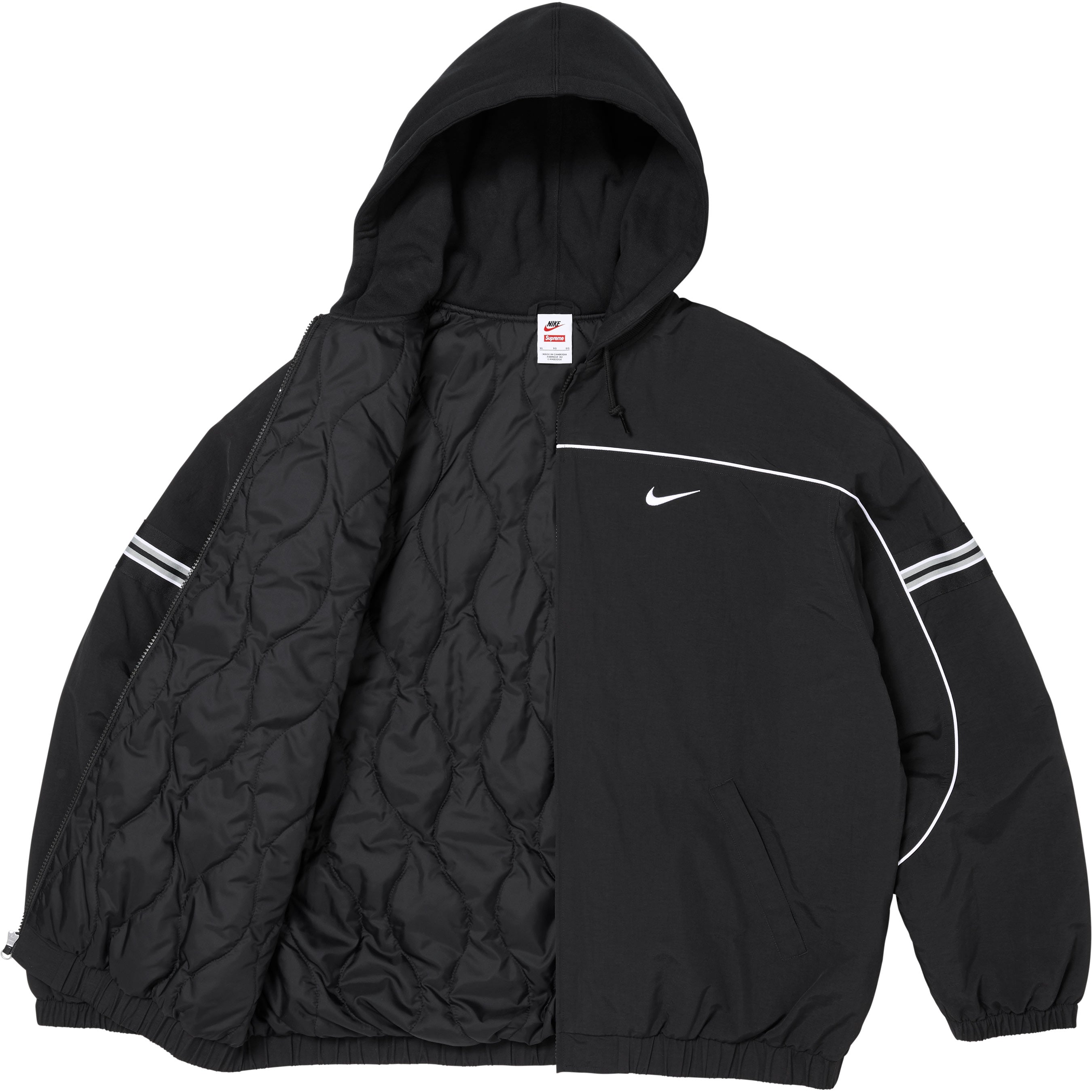Supreme®/Nike® Nylon Hooded Jacket