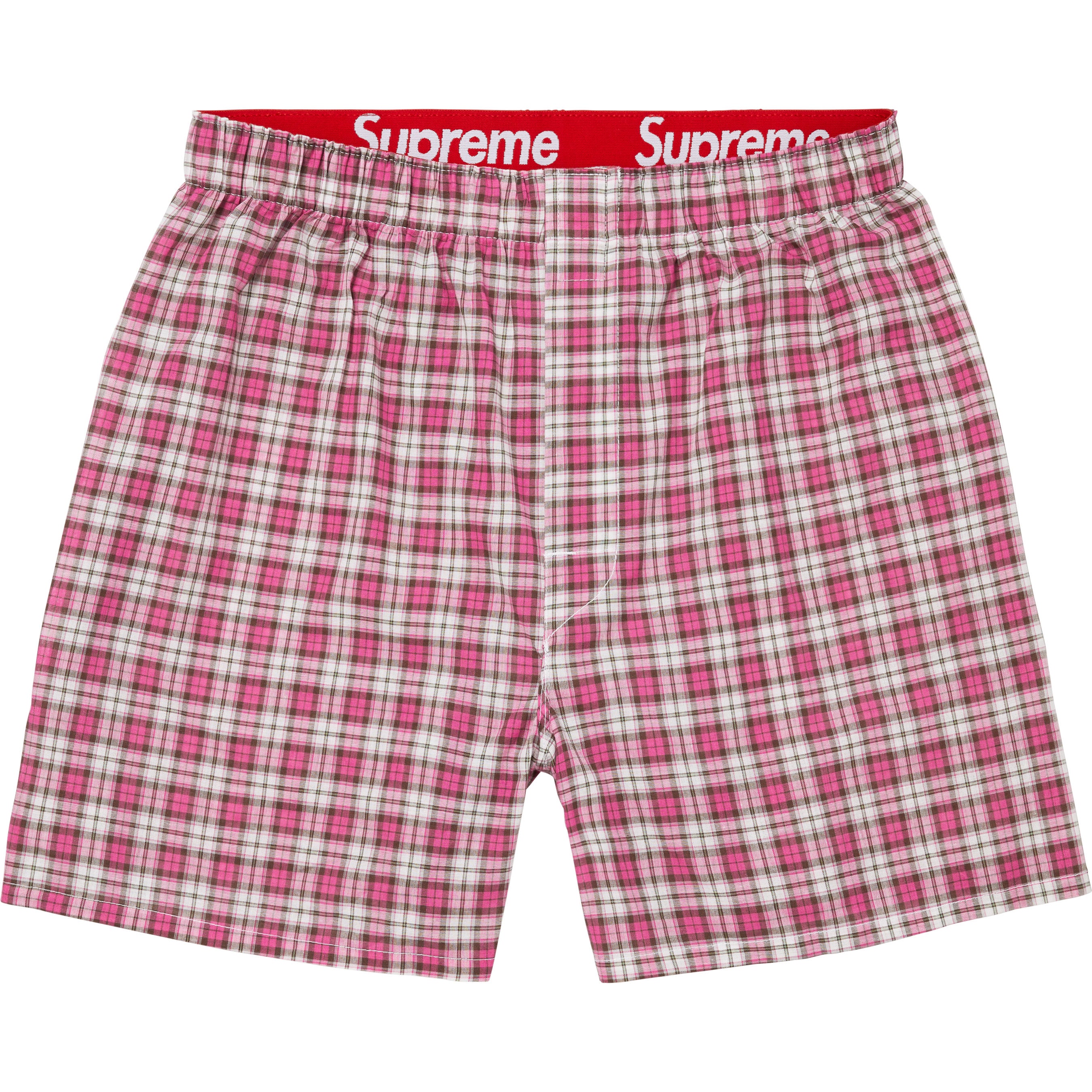 Supreme®/Hanes® Plaid Boxers (4 Pack)
