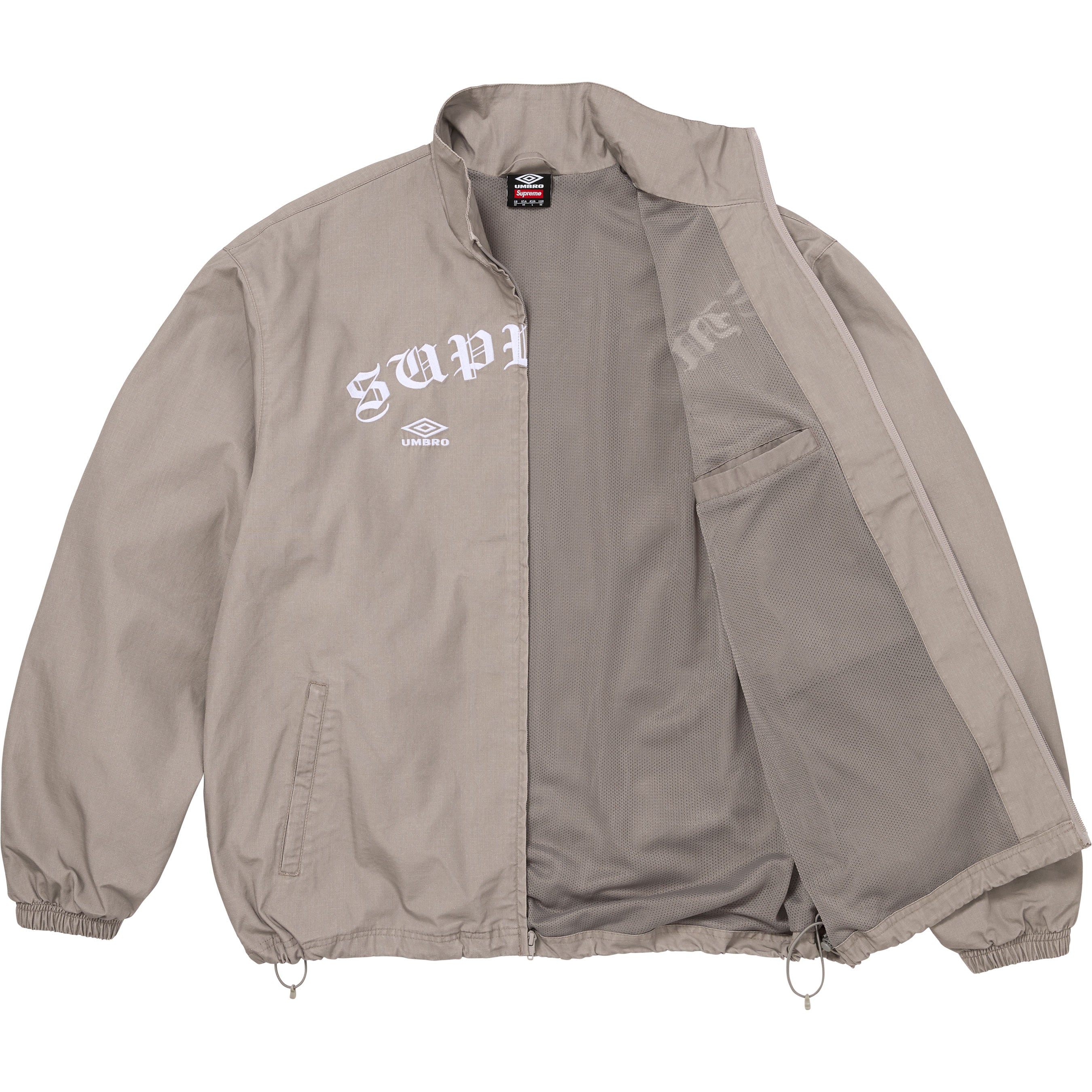Supreme®/Umbro® Cotton Ripstop Track Jacket