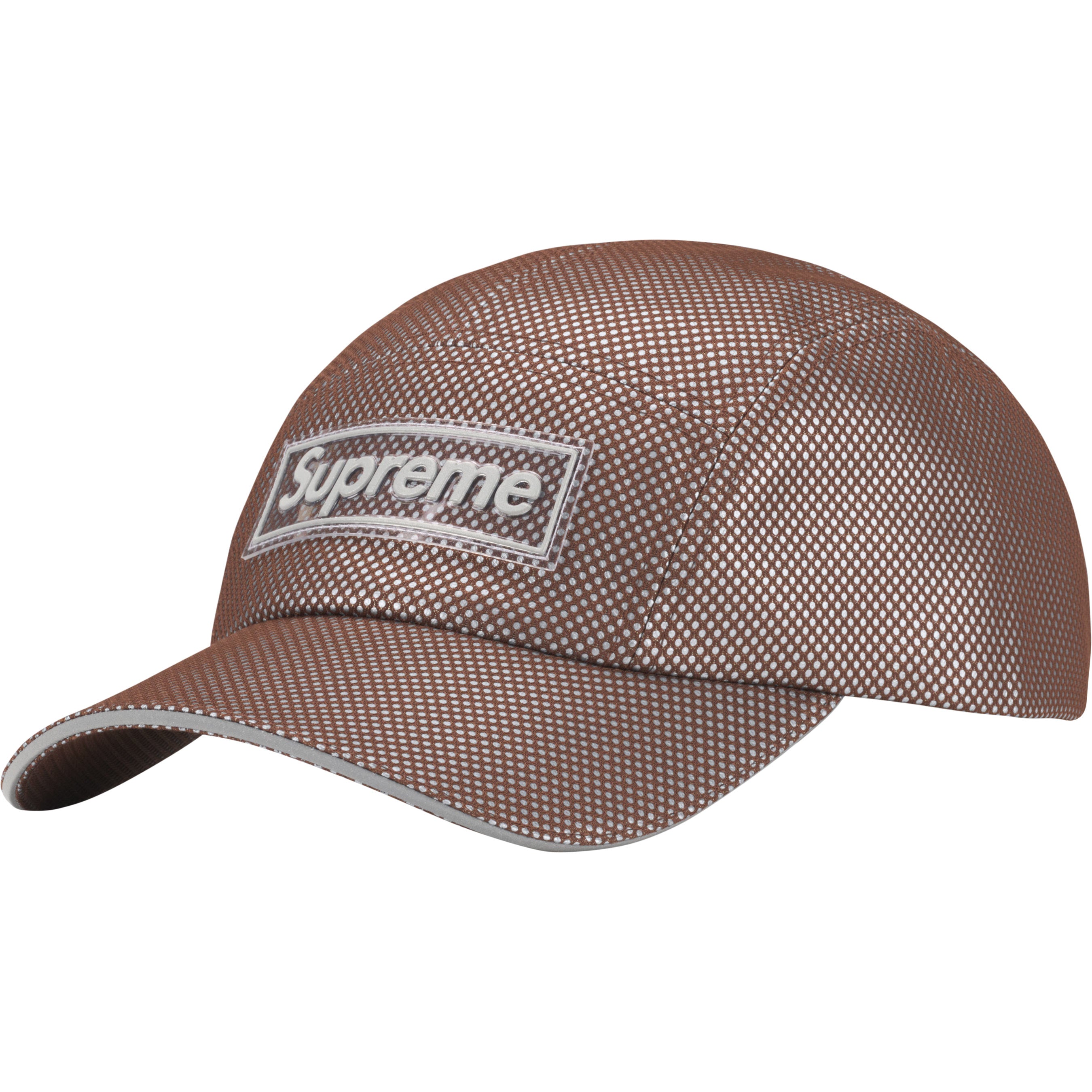 Metallic Mesh Camp Cap