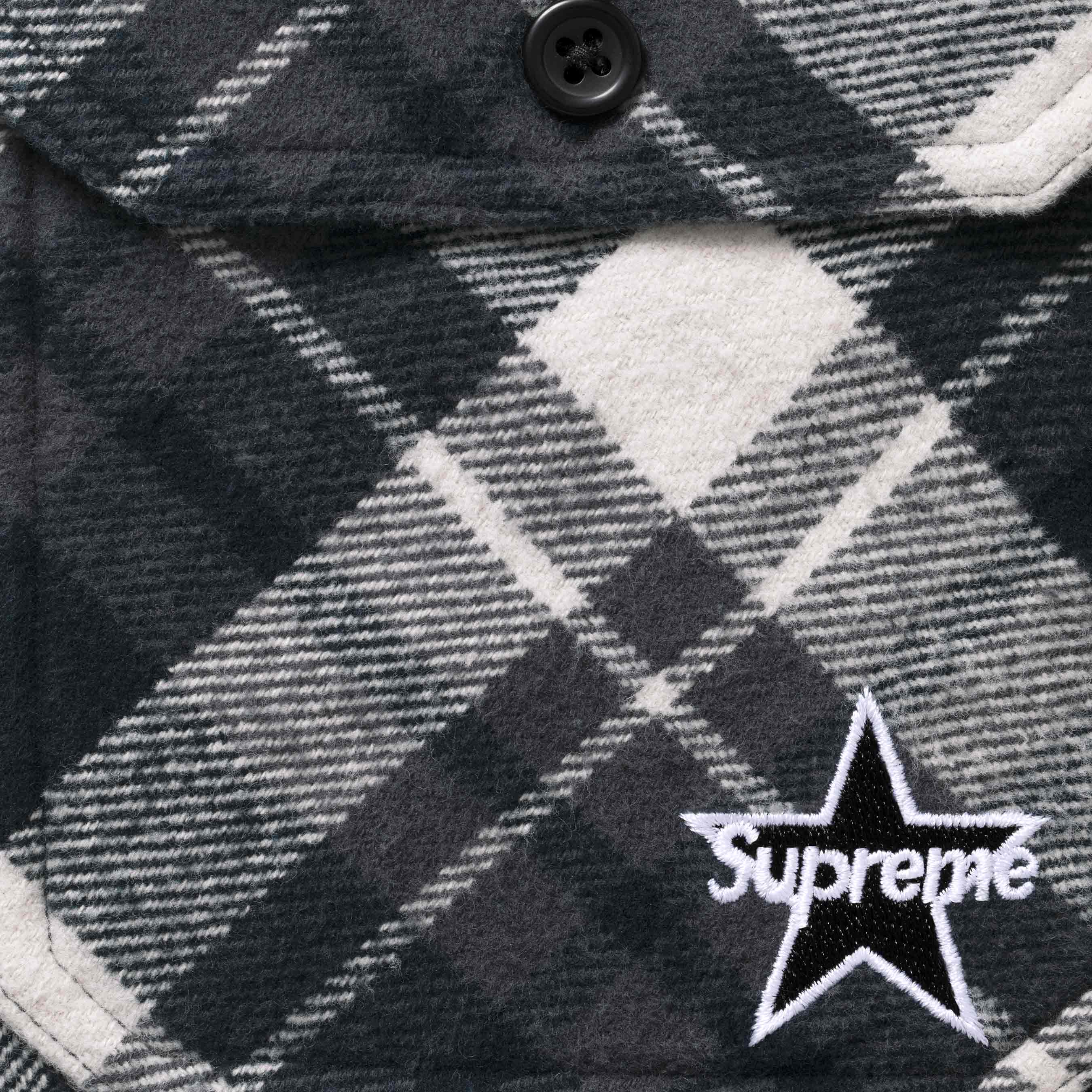 Thermal Lined Hooded Flannel Zip Up Shirt