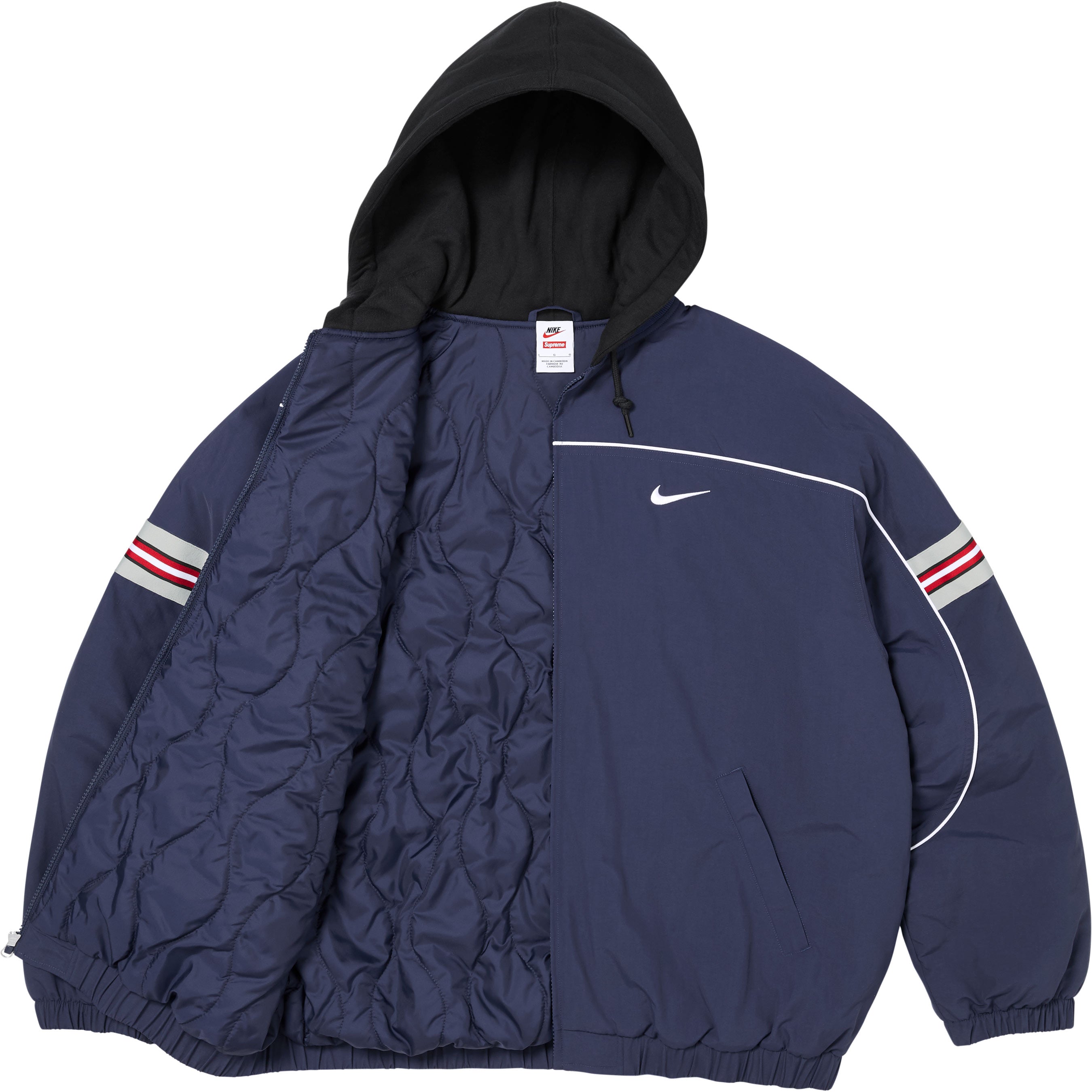 Supreme®/Nike® Nylon Hooded Jacket