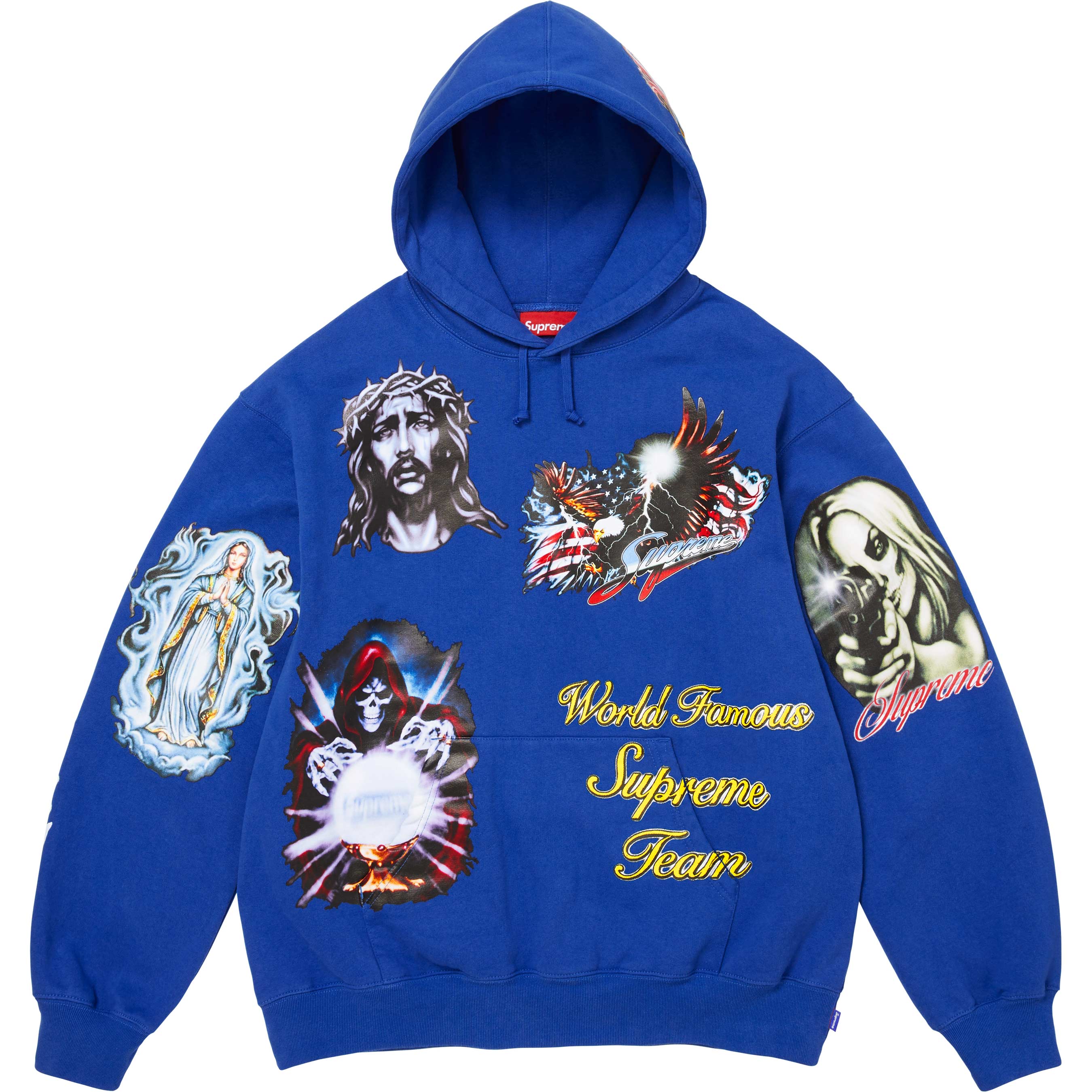Stickers Hooded Sweatshirt