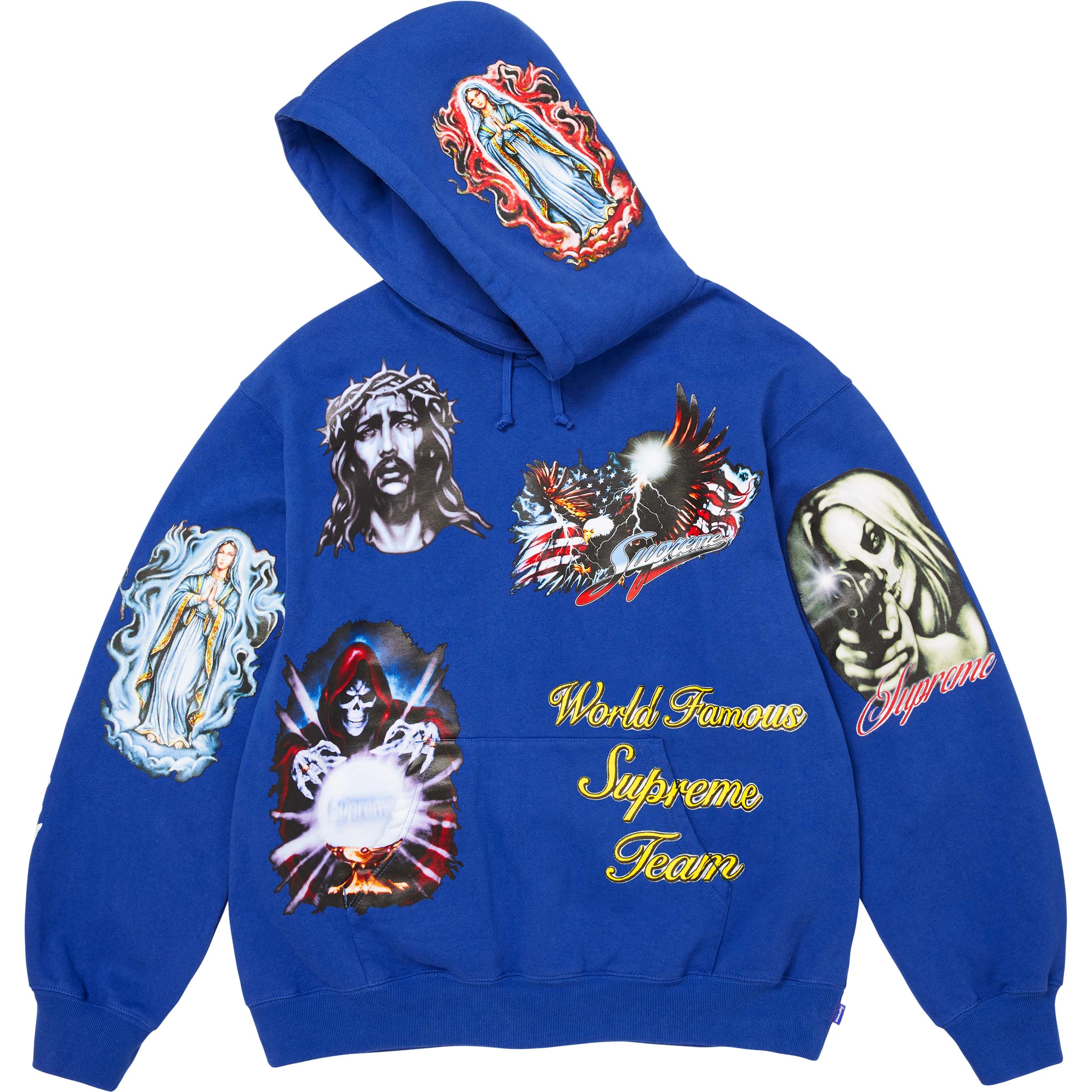 Stickers Hooded Sweatshirt