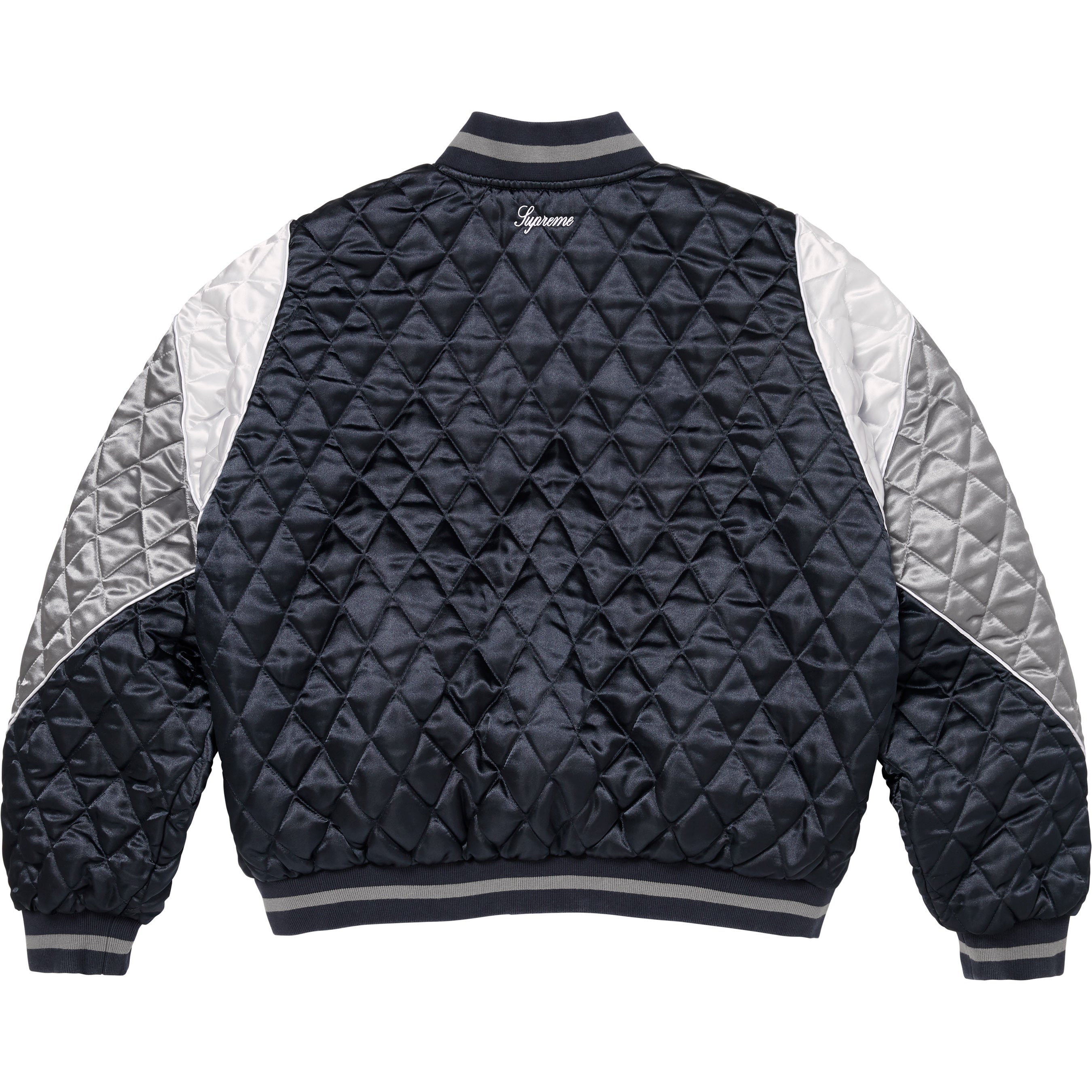 Supreme®/Champion® Quilted Satin Varsity Jacket