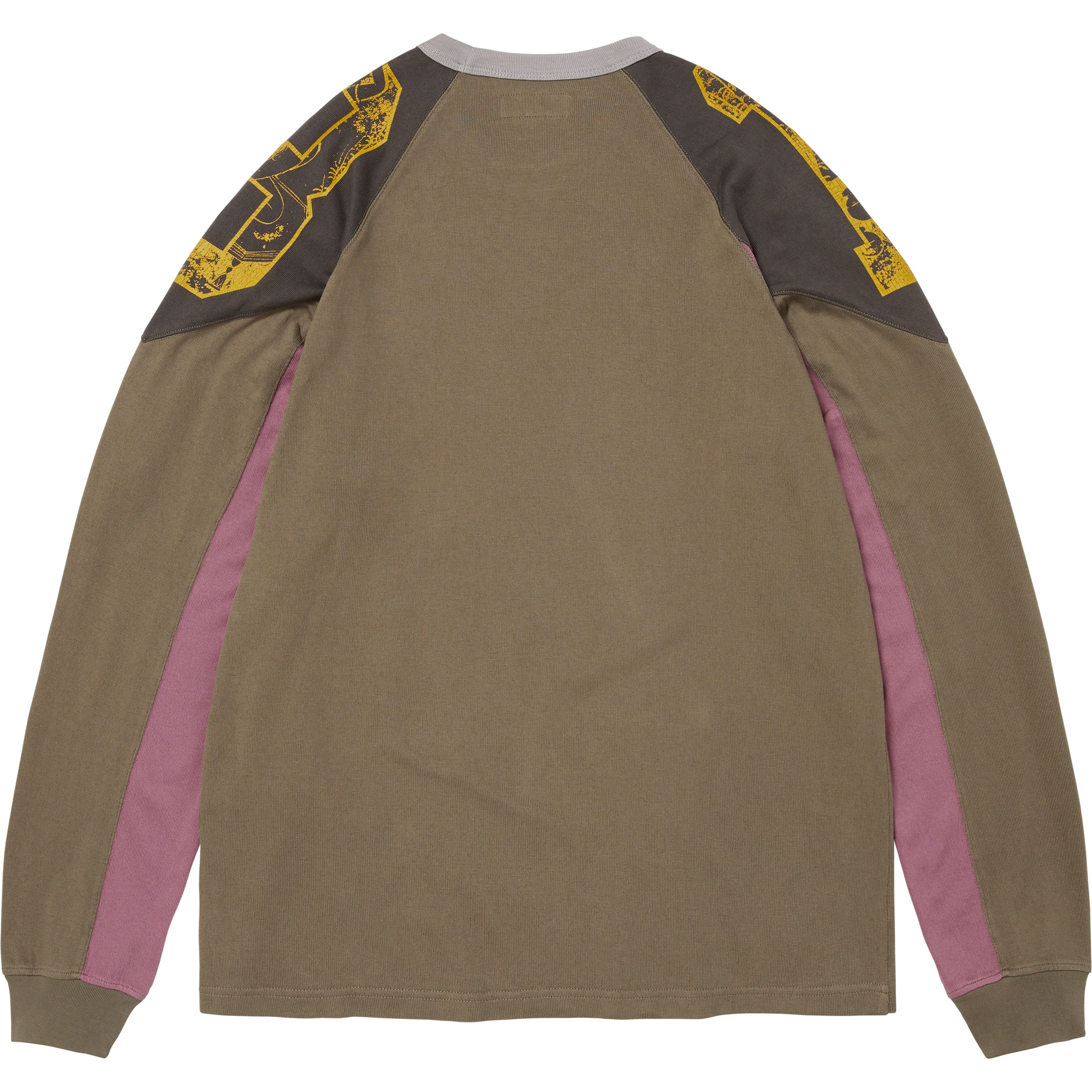 Paneled Raglan L/S Top