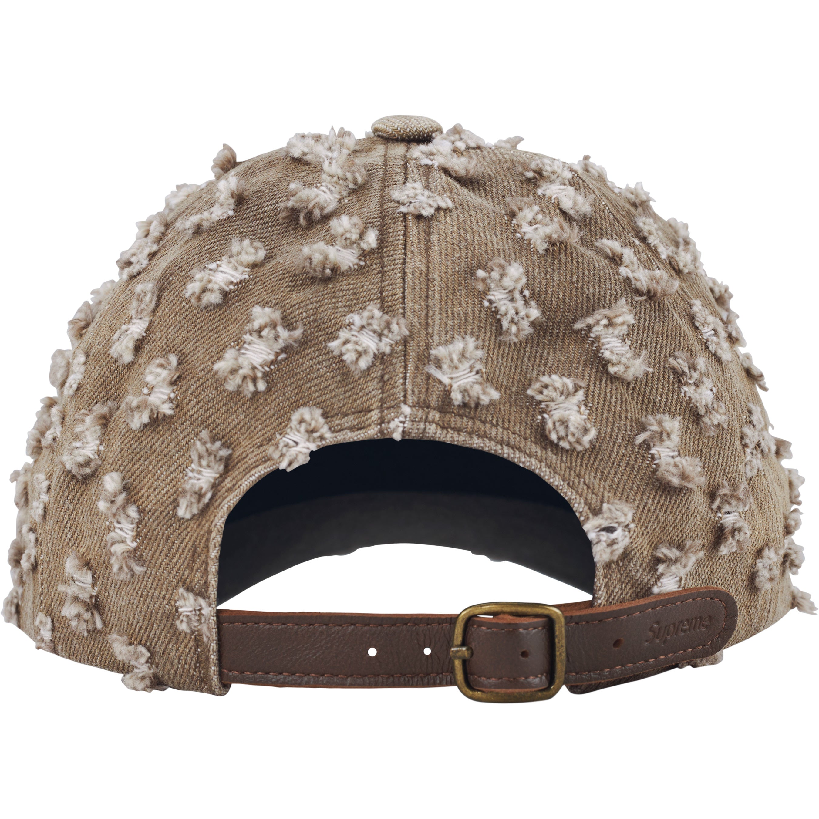 Hole Punch Rhinestone Denim 6-Panel