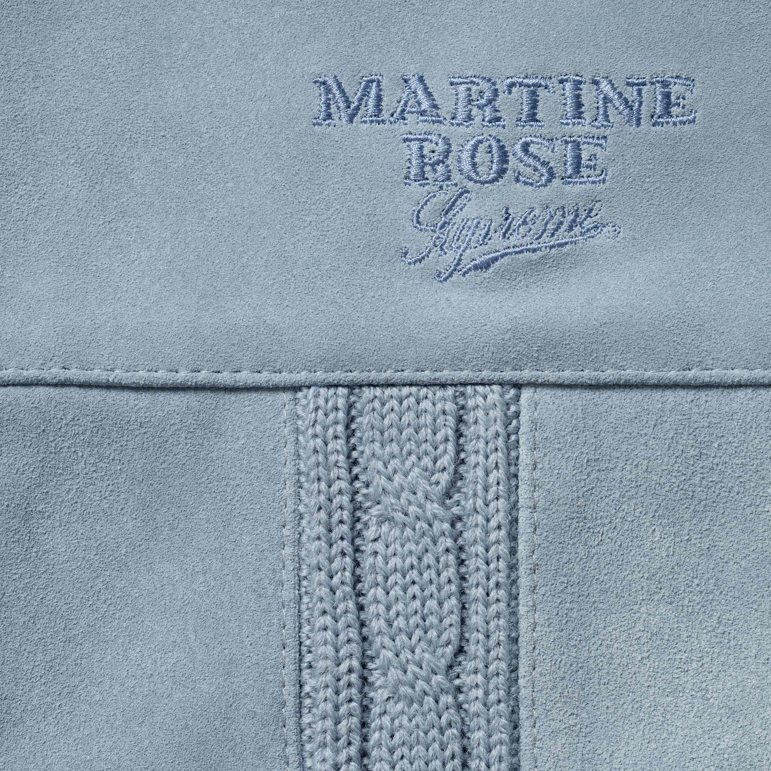 Supreme®/Martine Rose® Suede Zip Up Cardigan