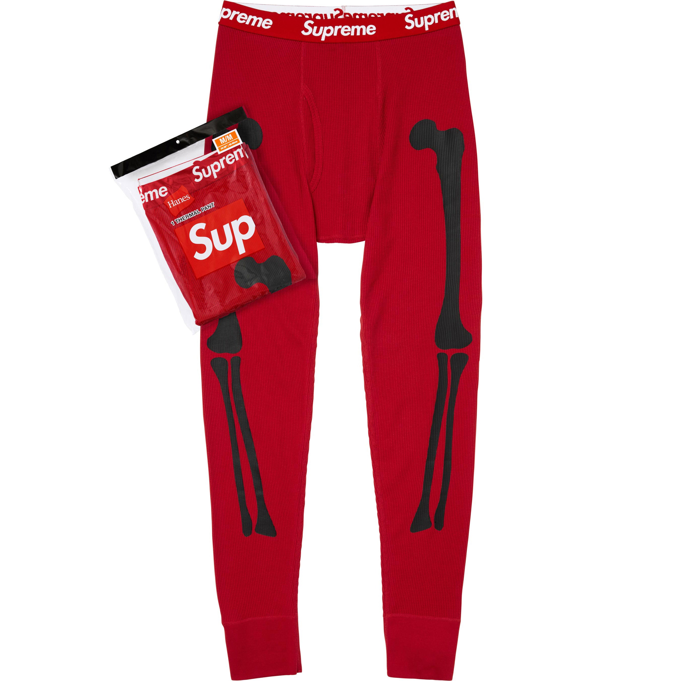 Supreme®/Hanes® Bones Thermal Pant (1 Pack)