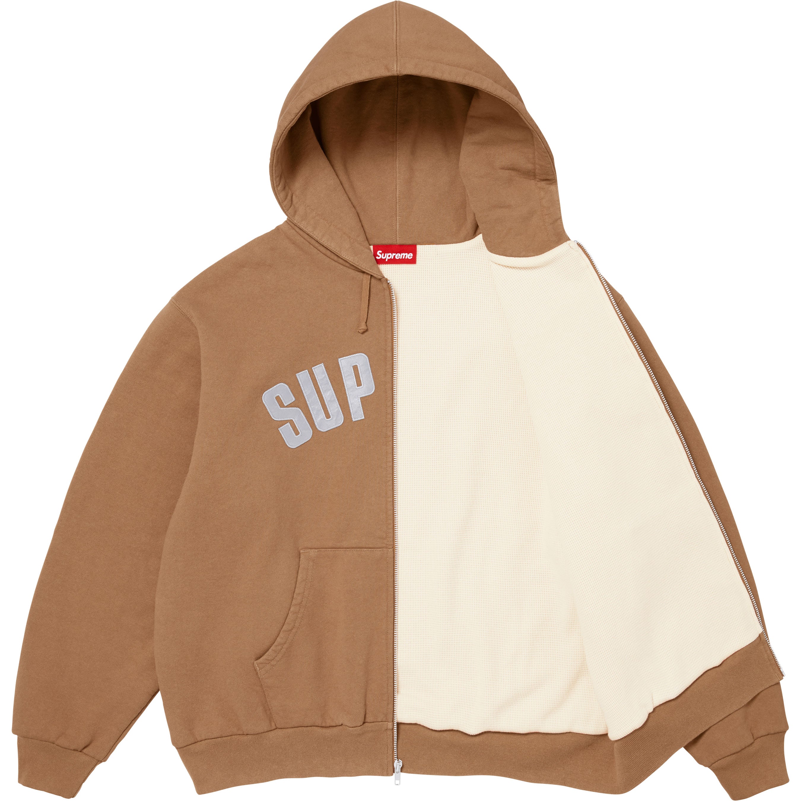 Arc Thermal Lined Zip Up Hooded Sweatshirt