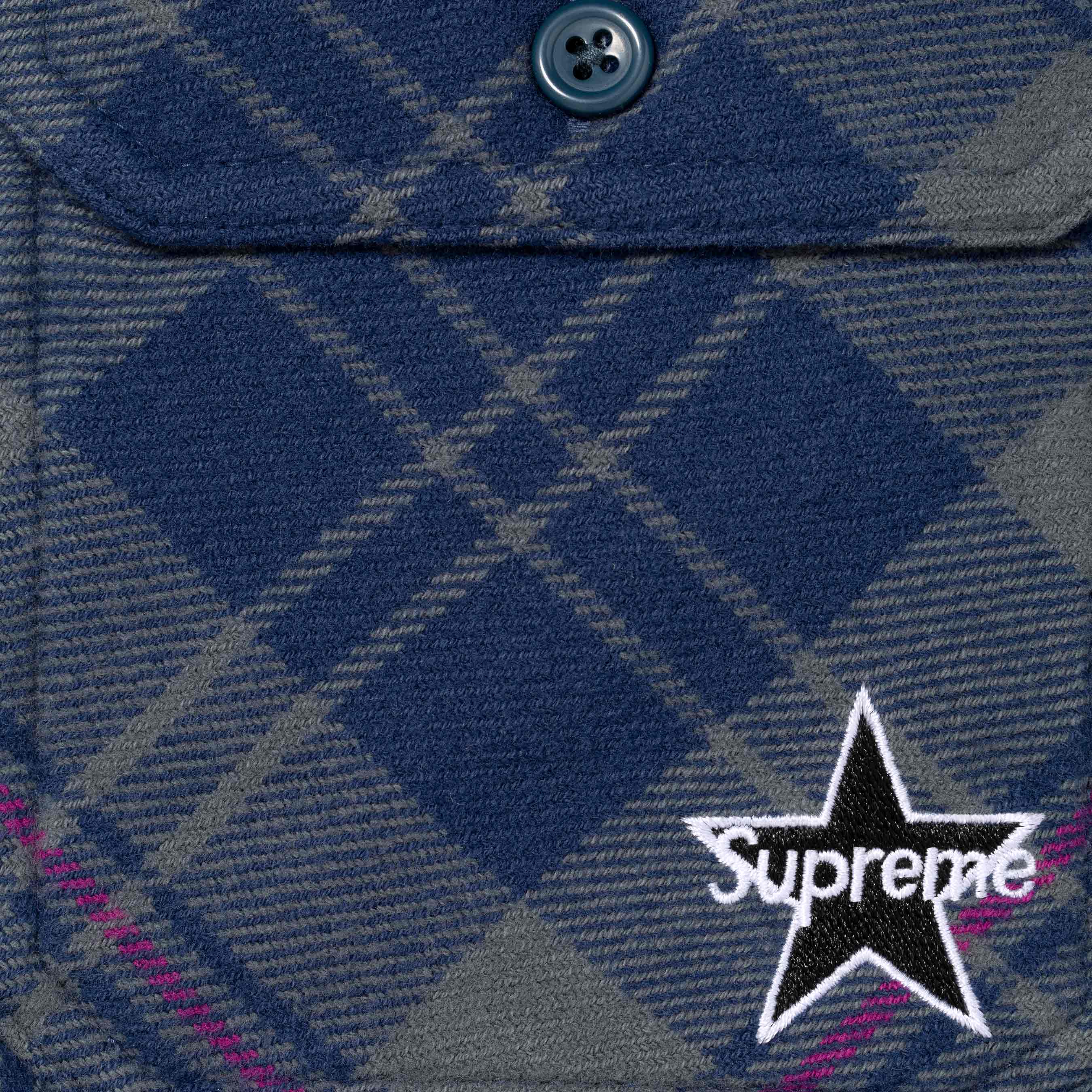 Thermal Lined Hooded Flannel Zip Up Shirt
