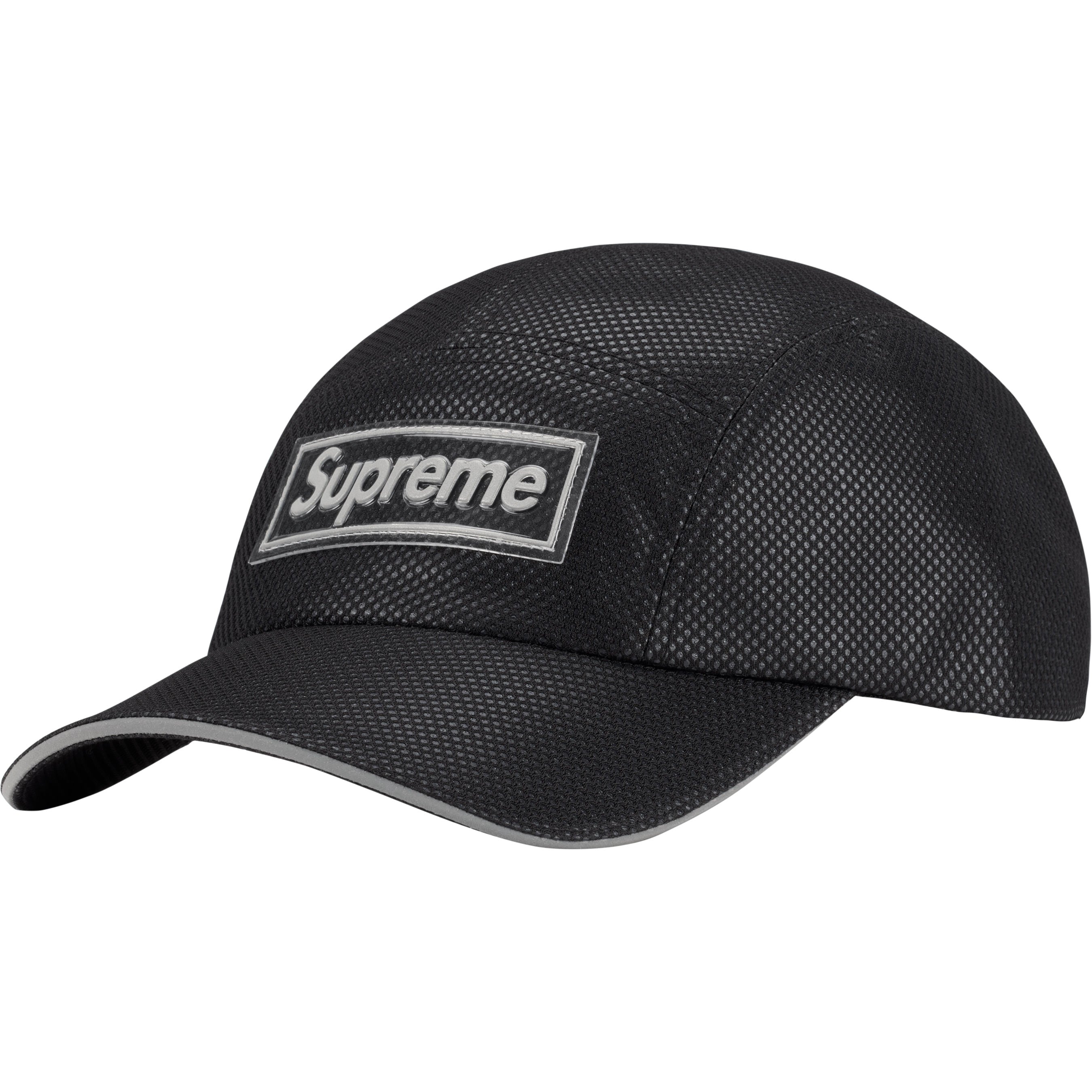 Metallic Mesh Camp Cap