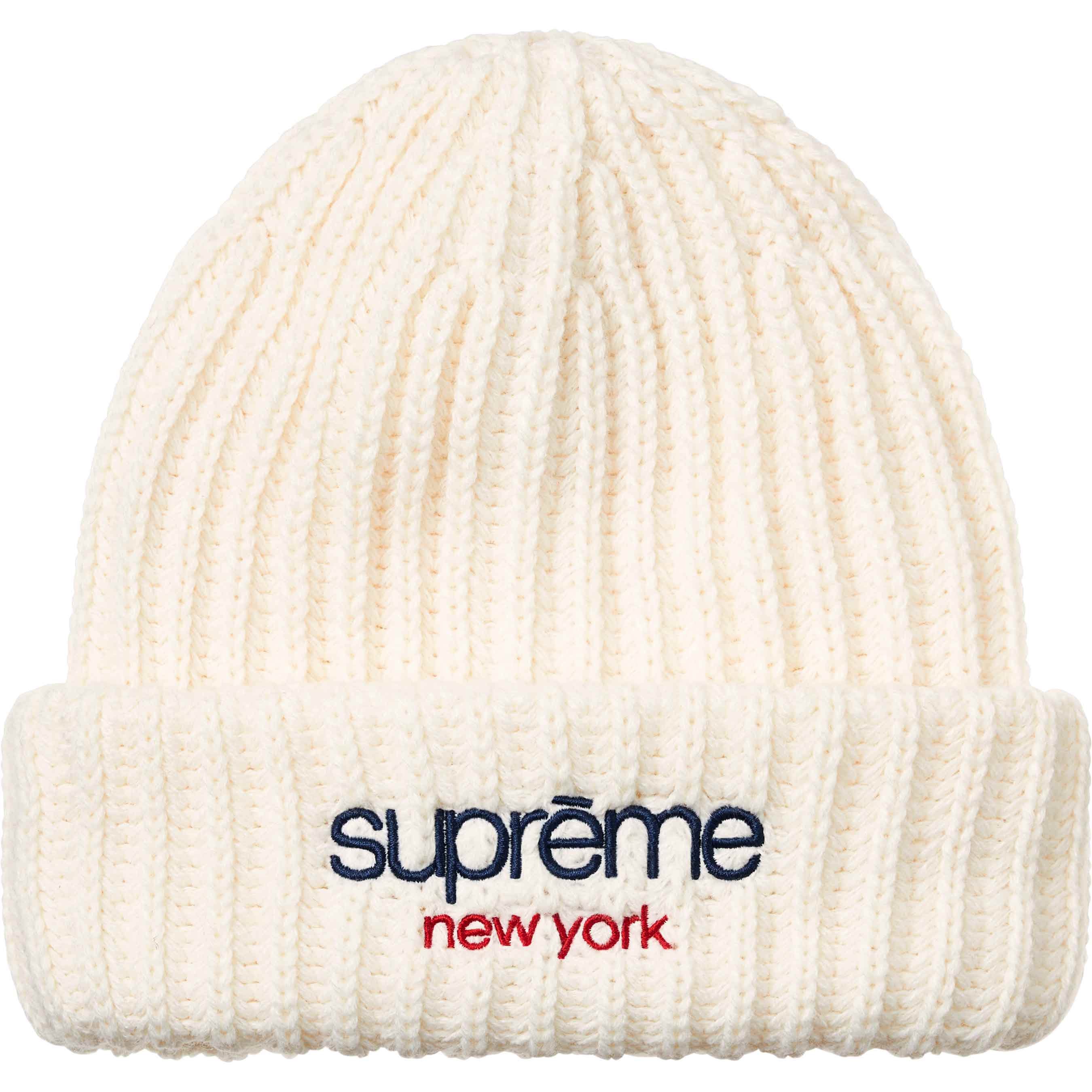 Classic Logo Chunky Ribbed Beanie