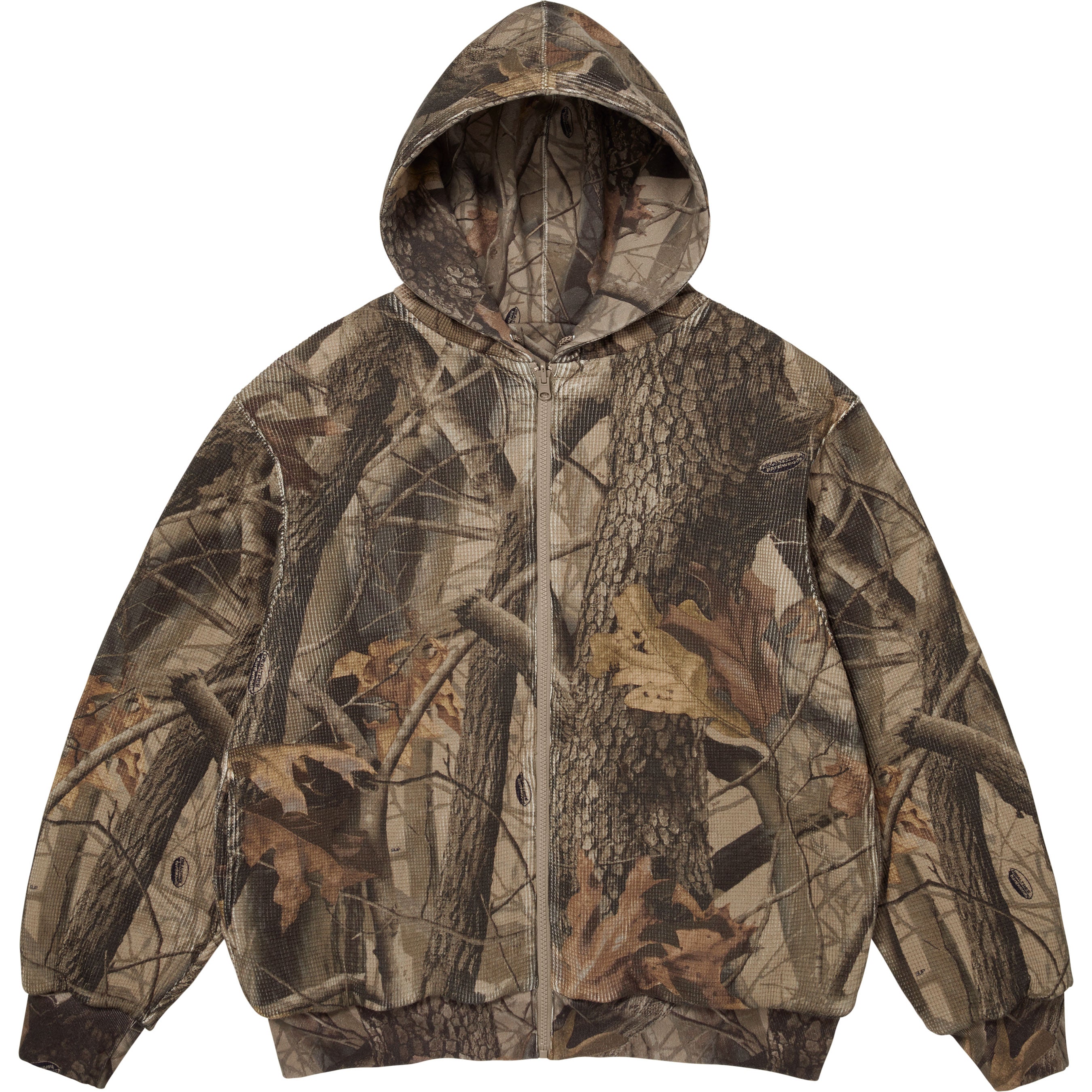 Reversible Work Zip Up Hooded Sweatshirt