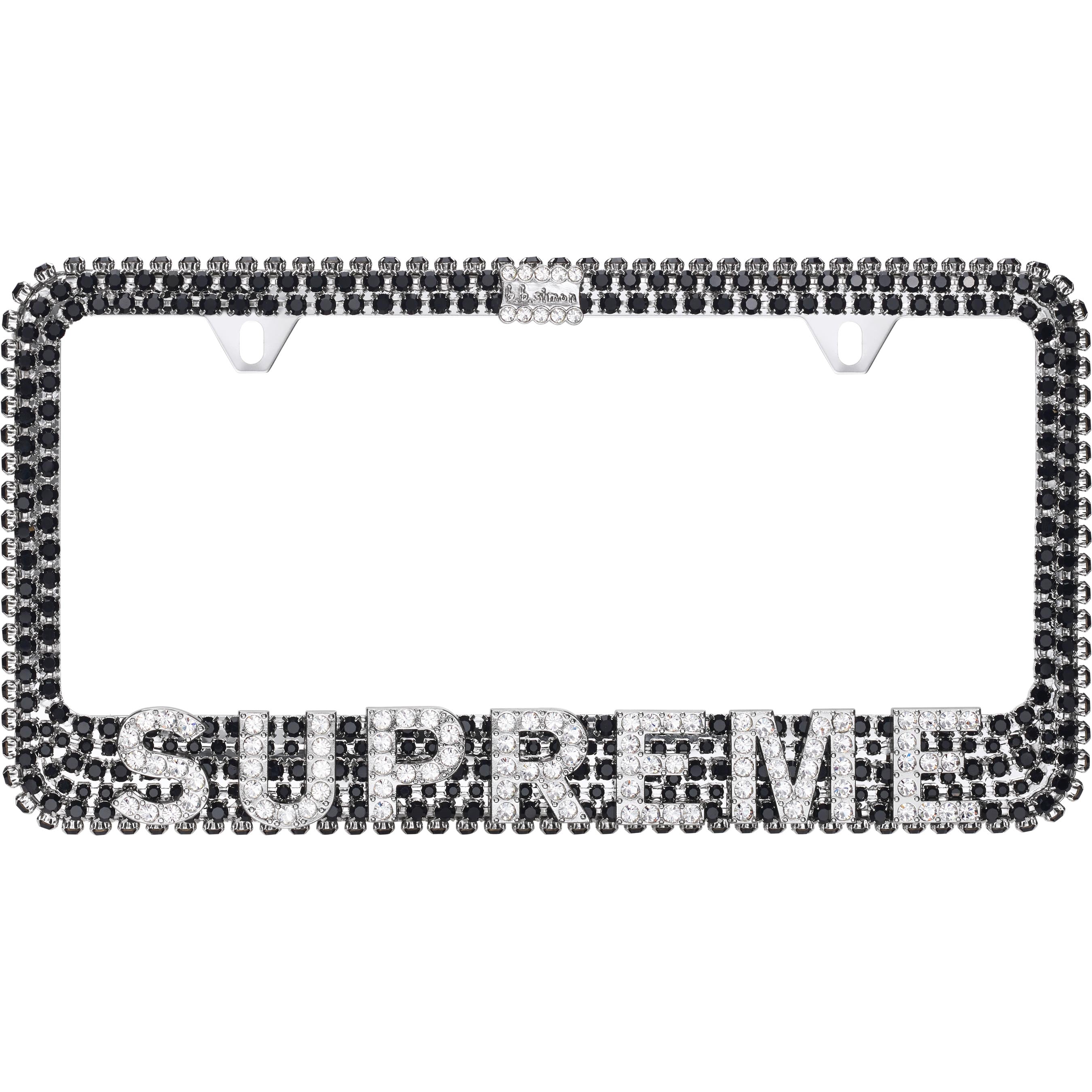 Supreme®/b.b. Simon® License Plate Frame