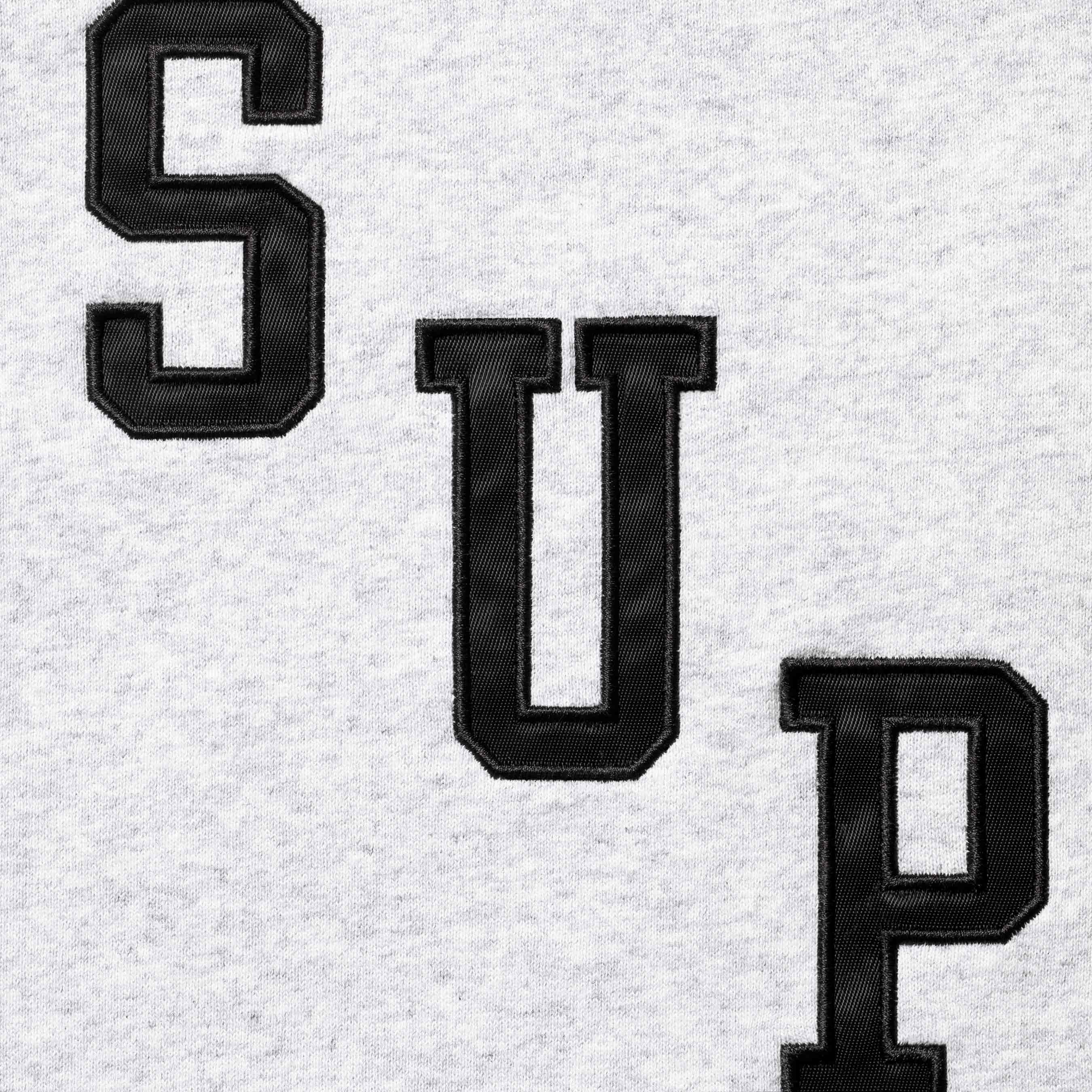 Slant Appliqué Half Zip Pullover